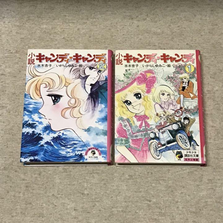 Candy Candy Novel Book Volume 1 Volume 2 Kyoko Mizuki / Yumiko Igarashi