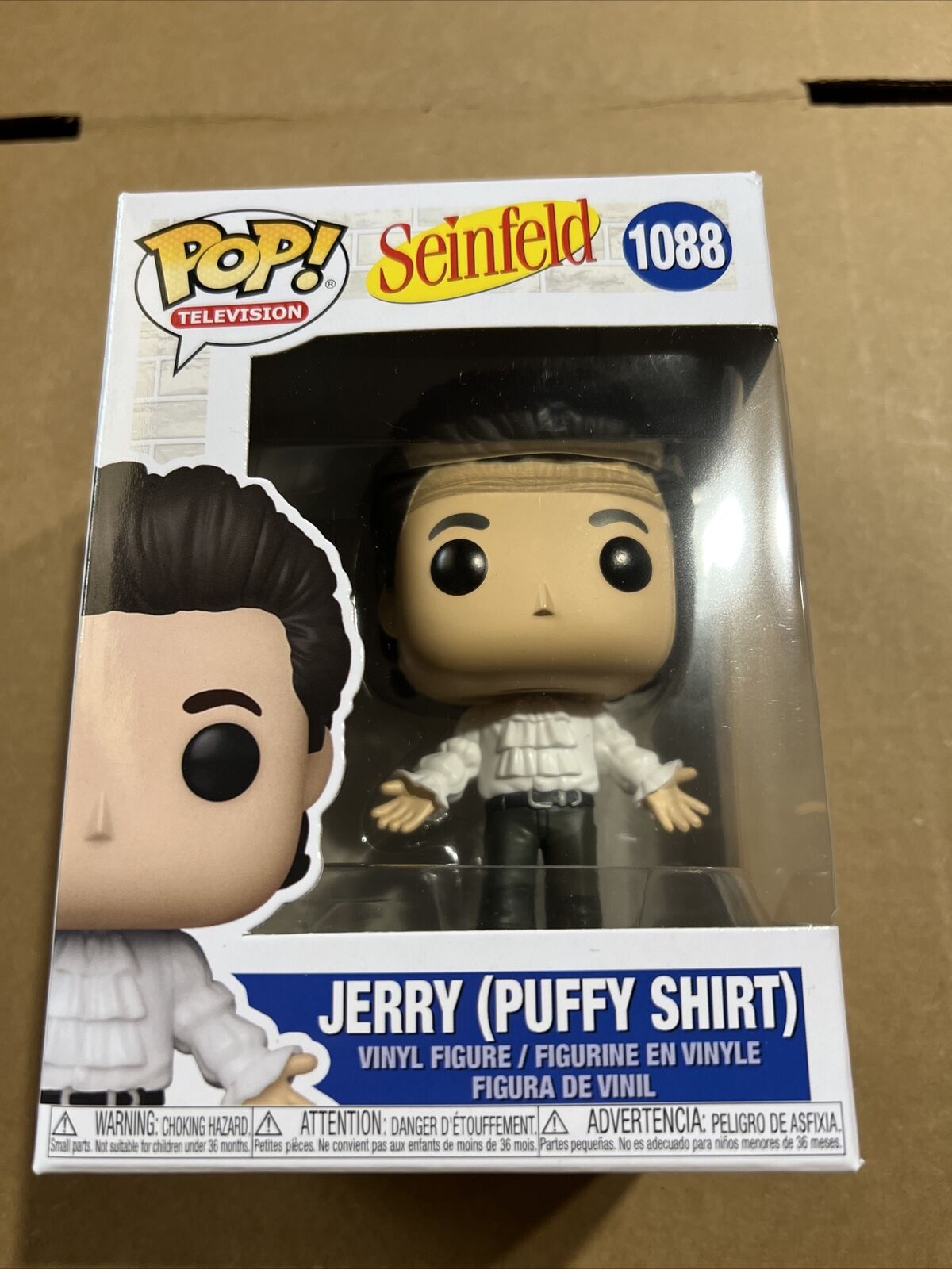 Funko Pop Seinfeld Jerry (Puffy Shirt) #1088 