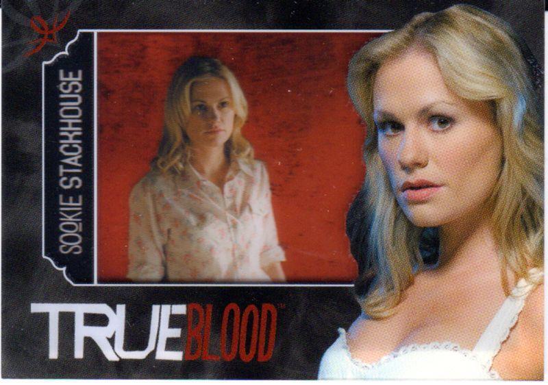 True Blood Premier Edition. Sookie Stackhouse Shadow Box Card. Rittenhouse 2012