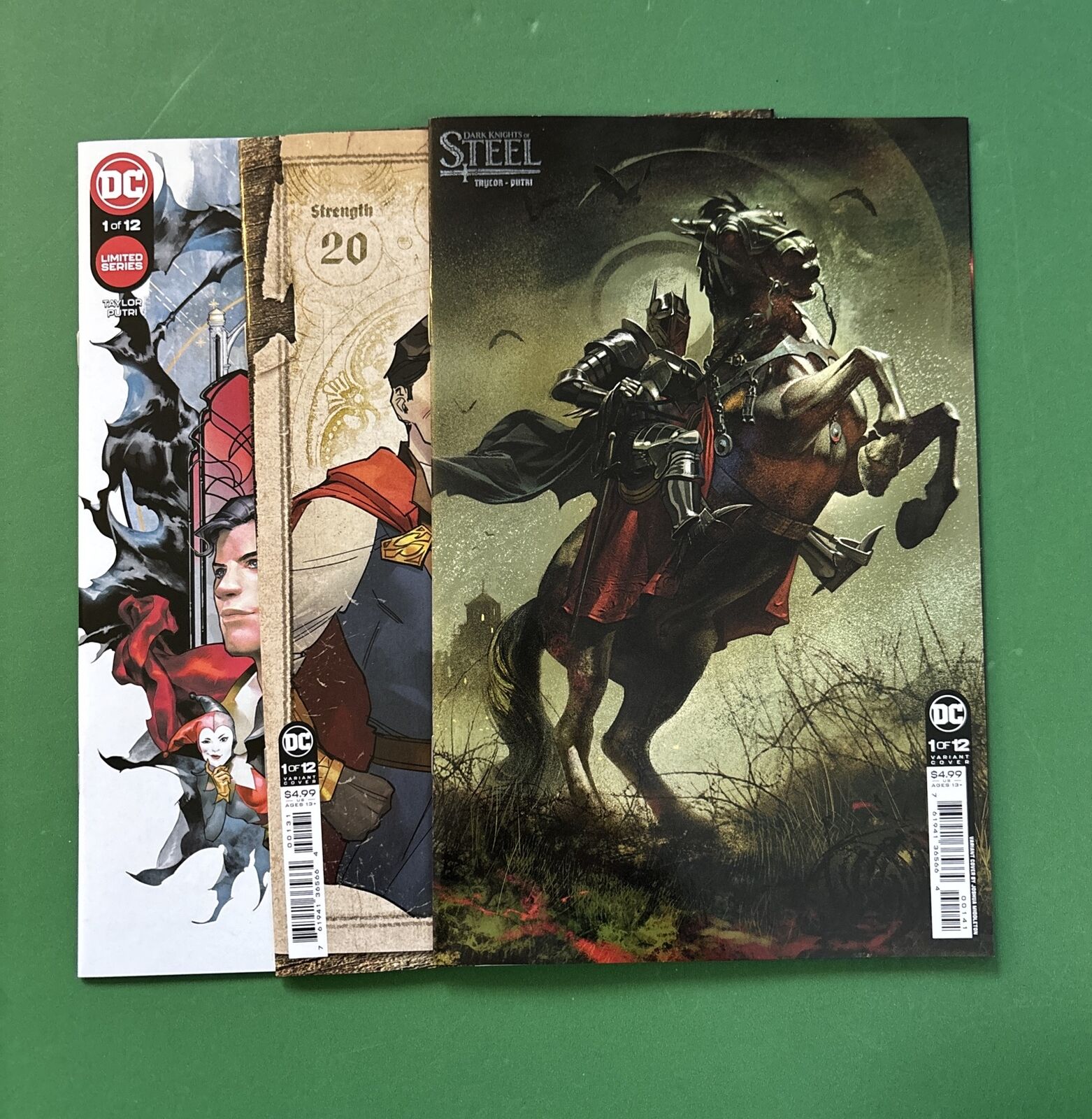 Dark Knights of Steel #1 (Set Of 3 Different Covers) DC Comics 2021 Taylor Putri