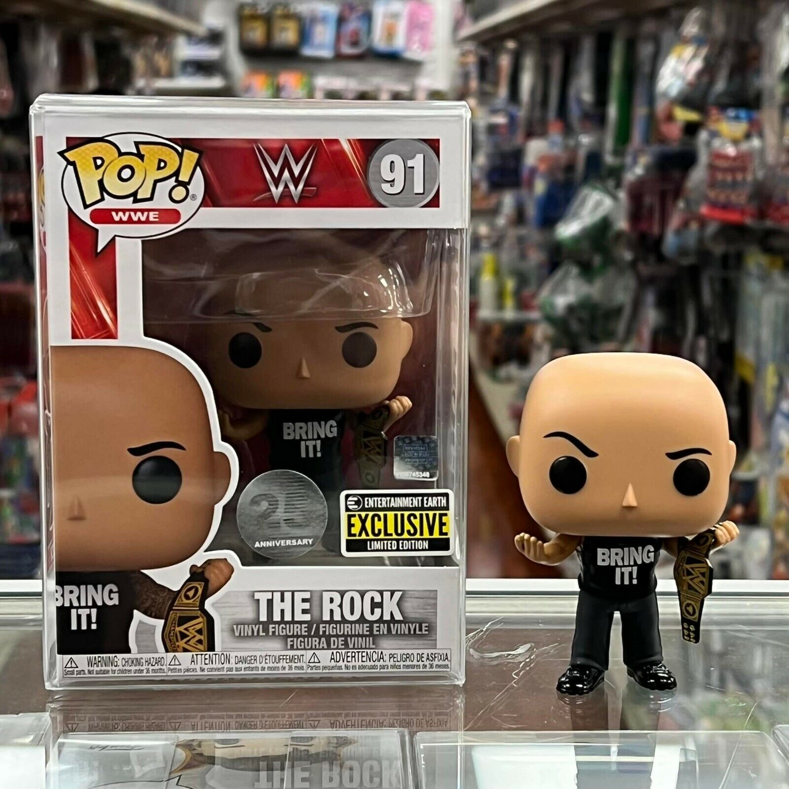Funko POP WWE THE ROCK \
