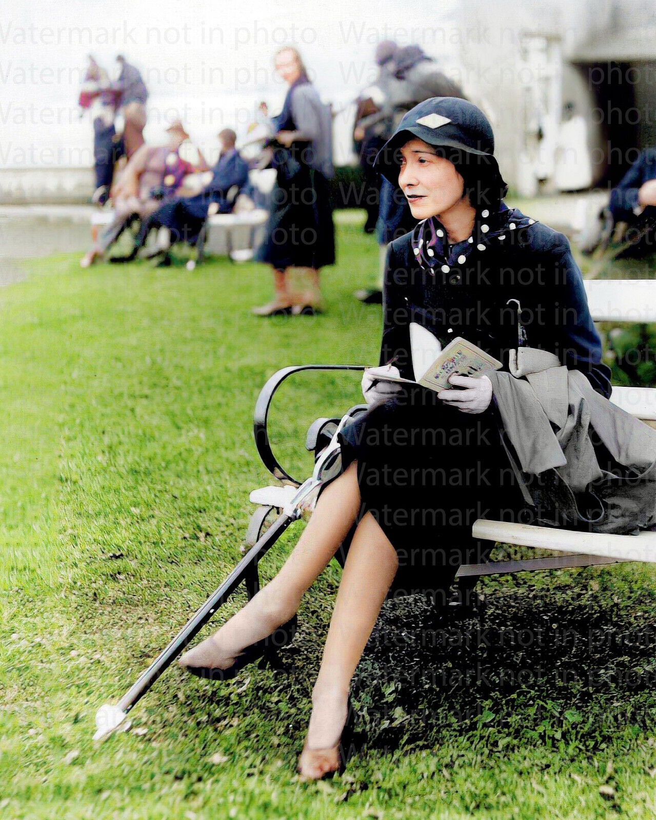 Adele Astaire 8x10 RARE COLOR Photo 601