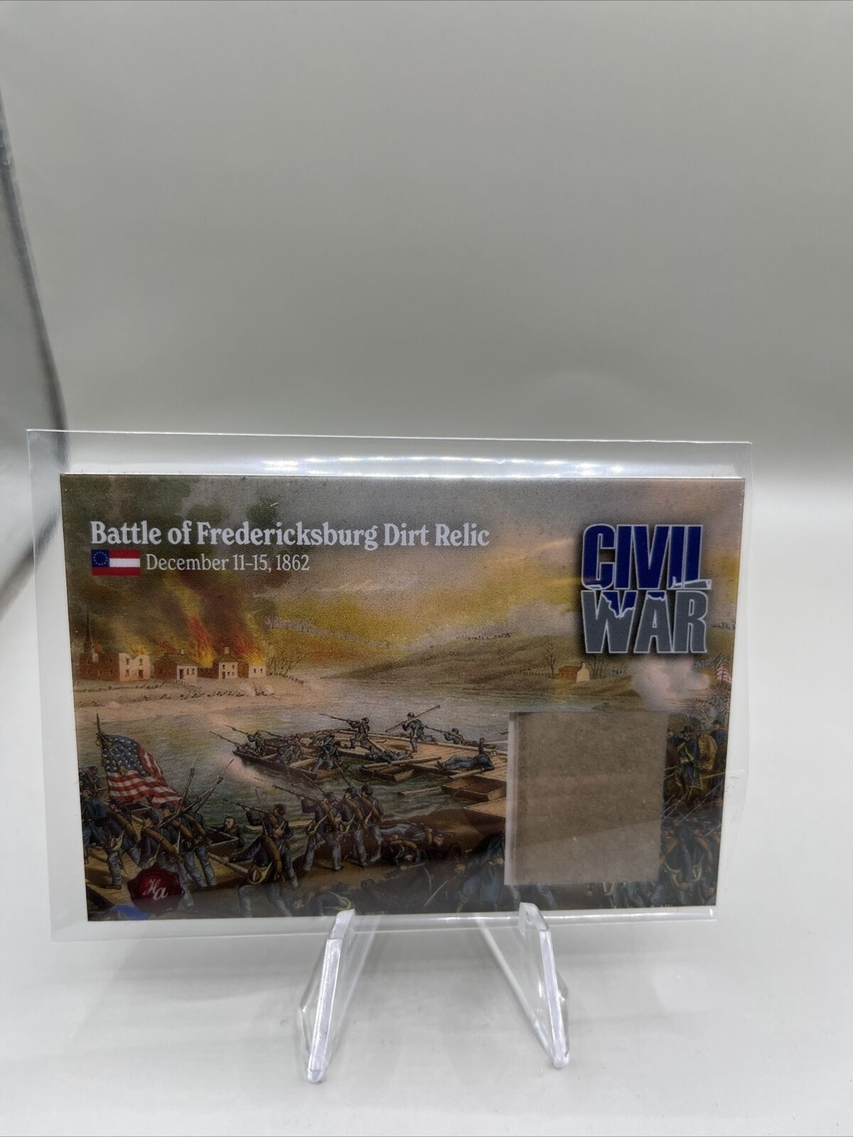 2023 Historic Autographs Civil War Battle Of Fredricksburg Dirt Relic