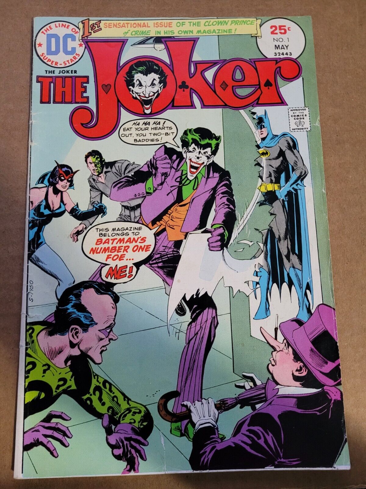 The Joker #1 1975 1st Solo Title VG+ DC Comics