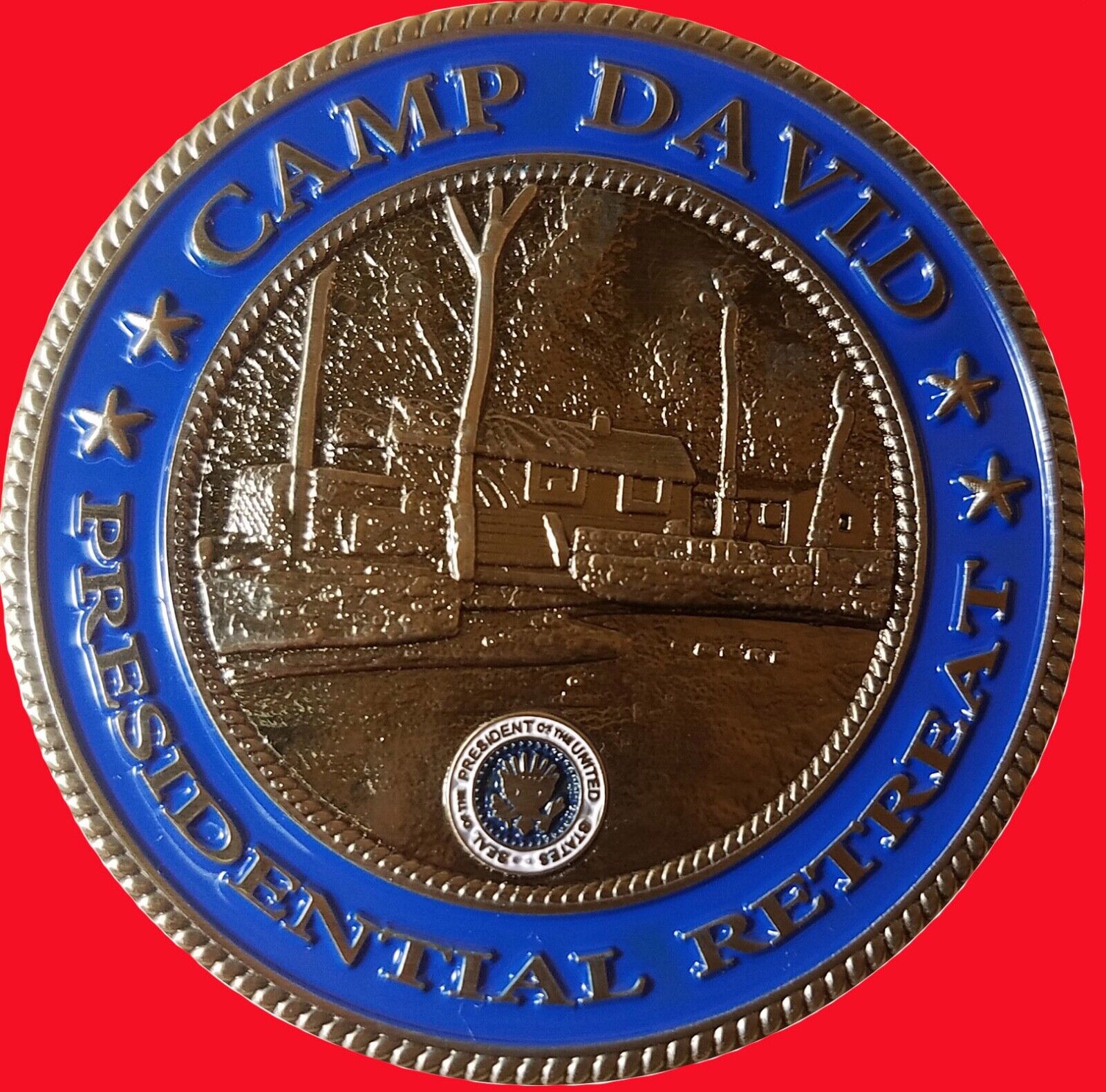 CAMP DAVID PRESIDENTIAL RETREAT SPECIAL MISSIONS COMMAND CHALLENGE COIN 2\