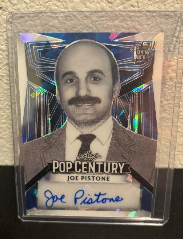 Joe Pistone 2023 Leaf Pop Century Autograph Card #d/20 Donnie Brasco FBI, Auto