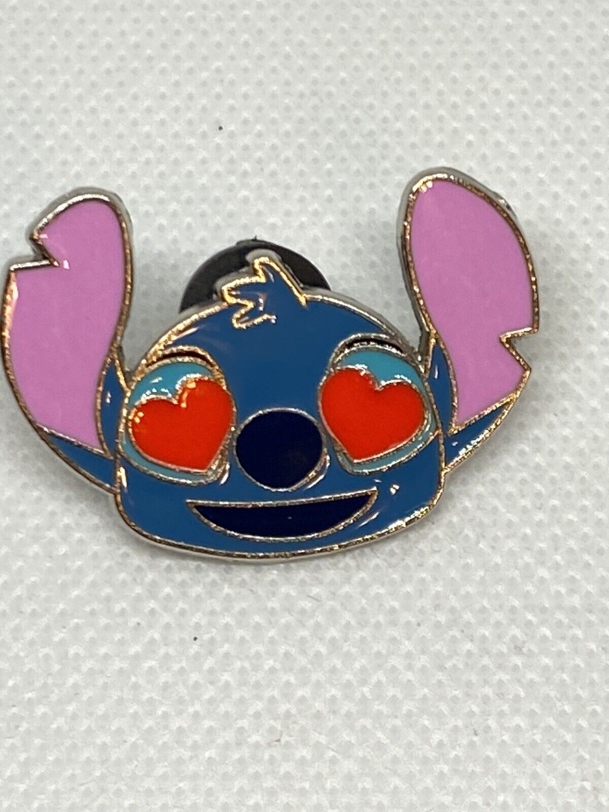 Disney Trading Pin - Stitch - Emoji Blitz - Heart Eyes