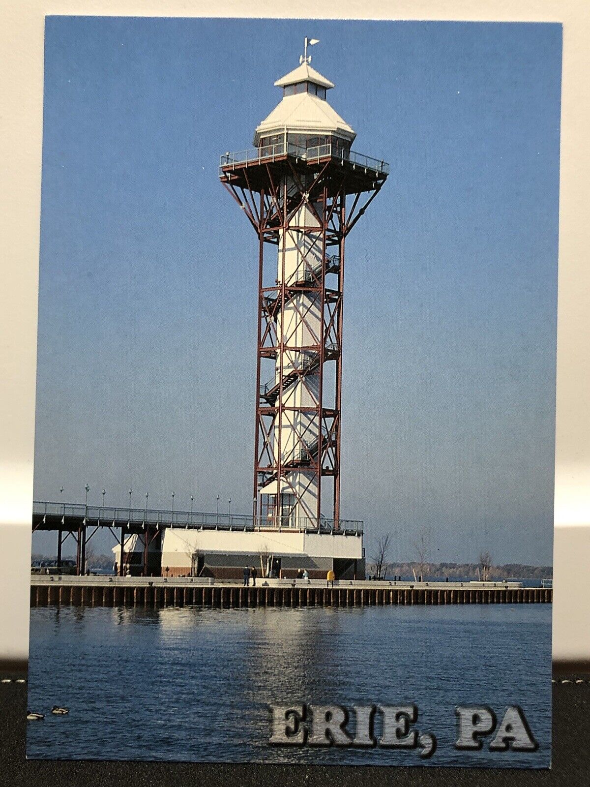 Postcard Bicentennial Tower Erie Pennsylvania Continental Postcard 4X6 Unposted