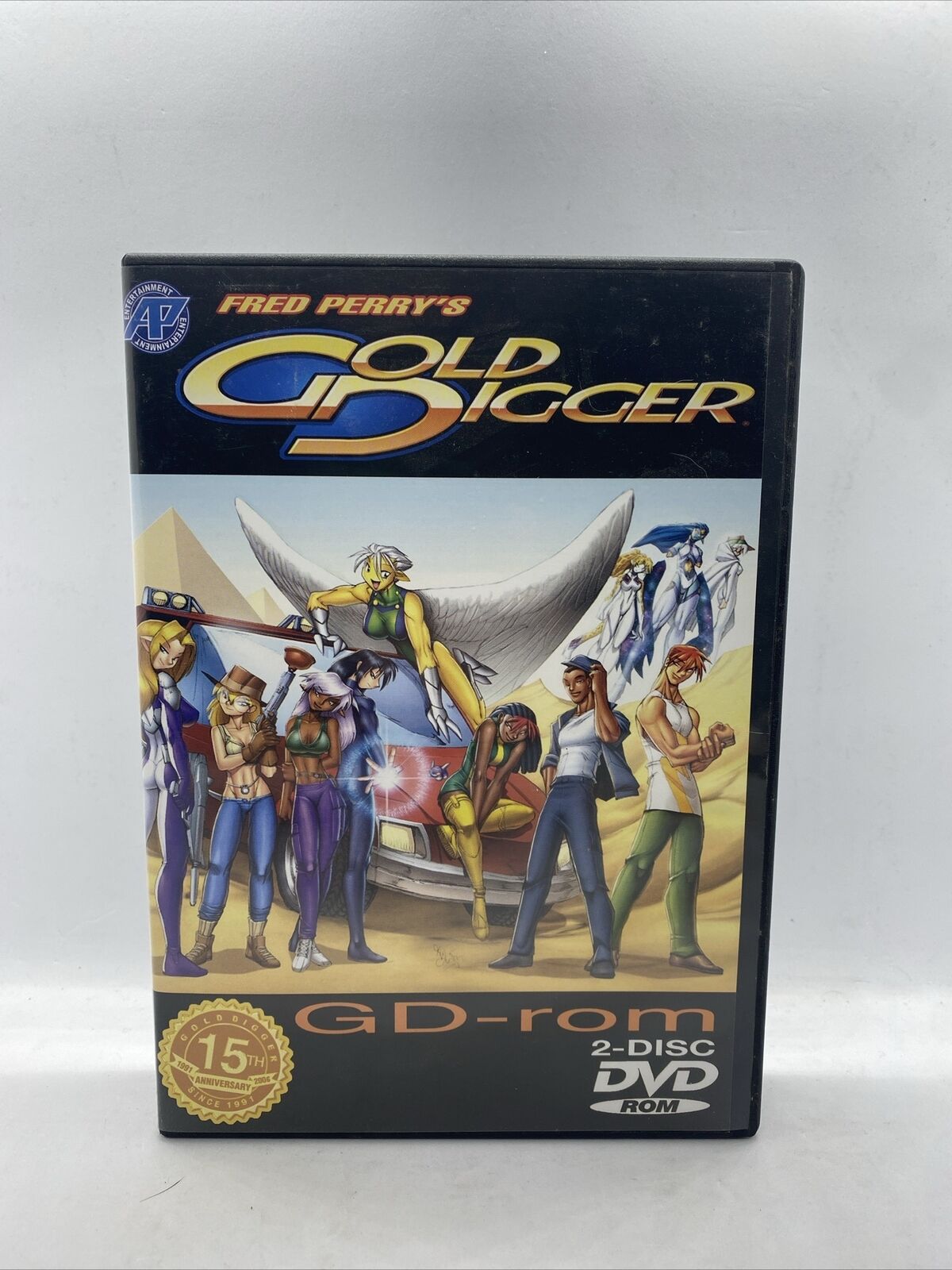 GOLD DIGGER 15th Anniversary 2, DVD-ROM, Antarctic Press, 2-Disc Set 2006.
