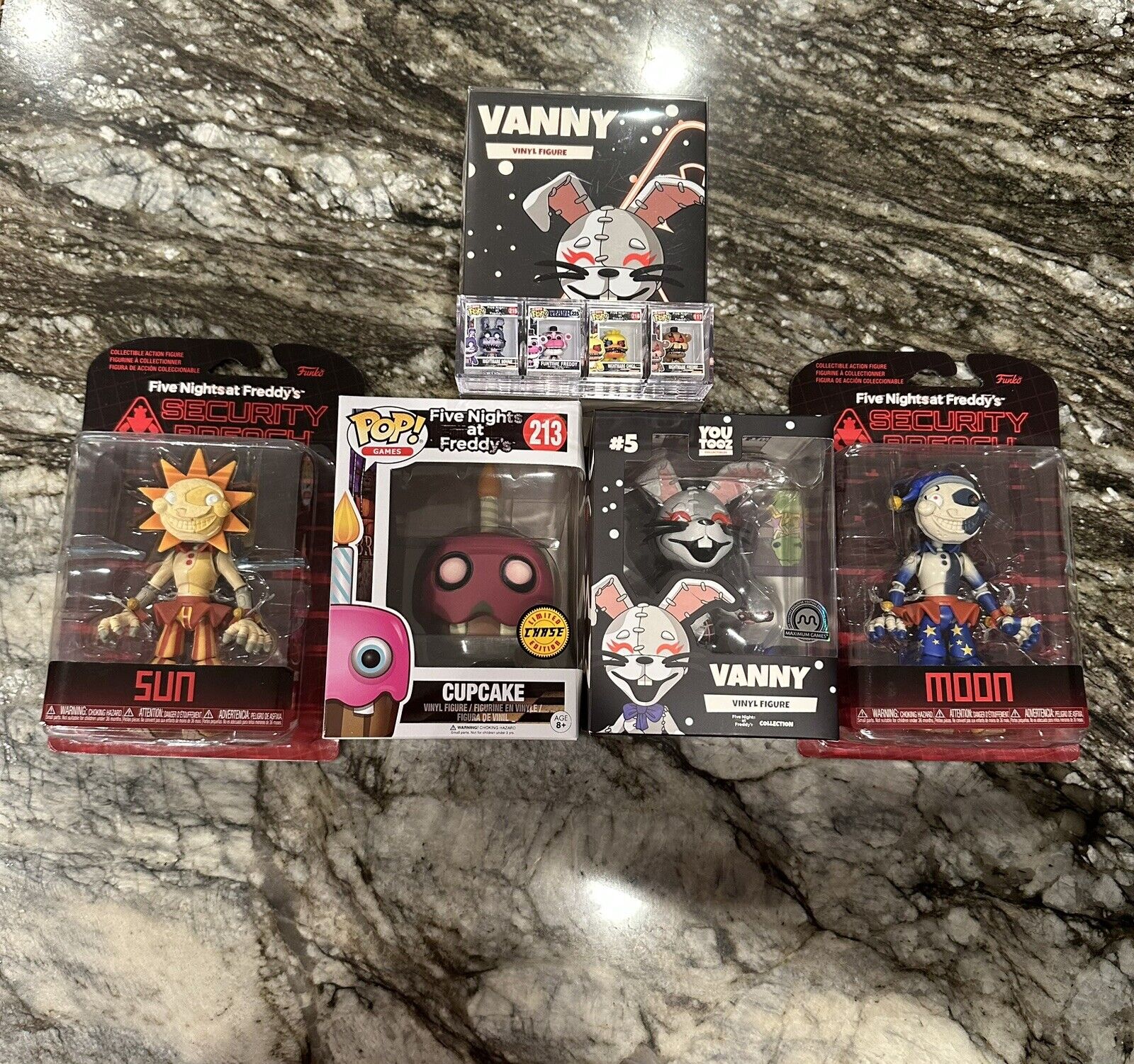 FNAF Five Nights At Freddy's Funko And Youtooz Lot (Chase)