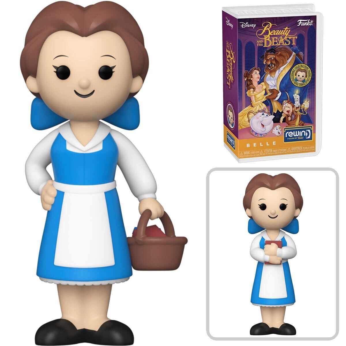 FUNKO Blockbuster Rewind • Beauty and Beast • BELLE *Chance of Chase* Ships Free