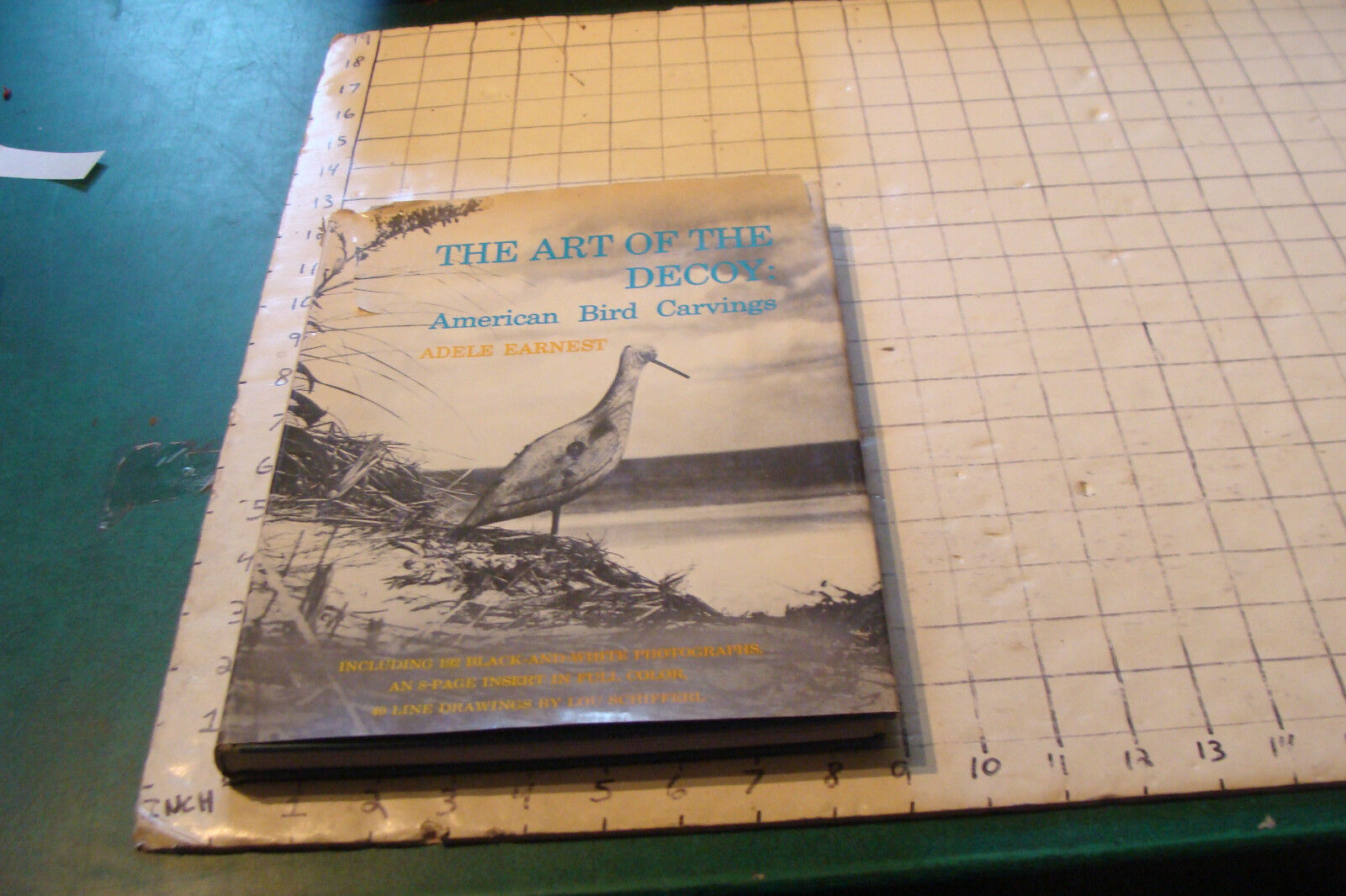 THE ART OF THE DECOY: american bird carvings Adele Earnest, w jacket 1965