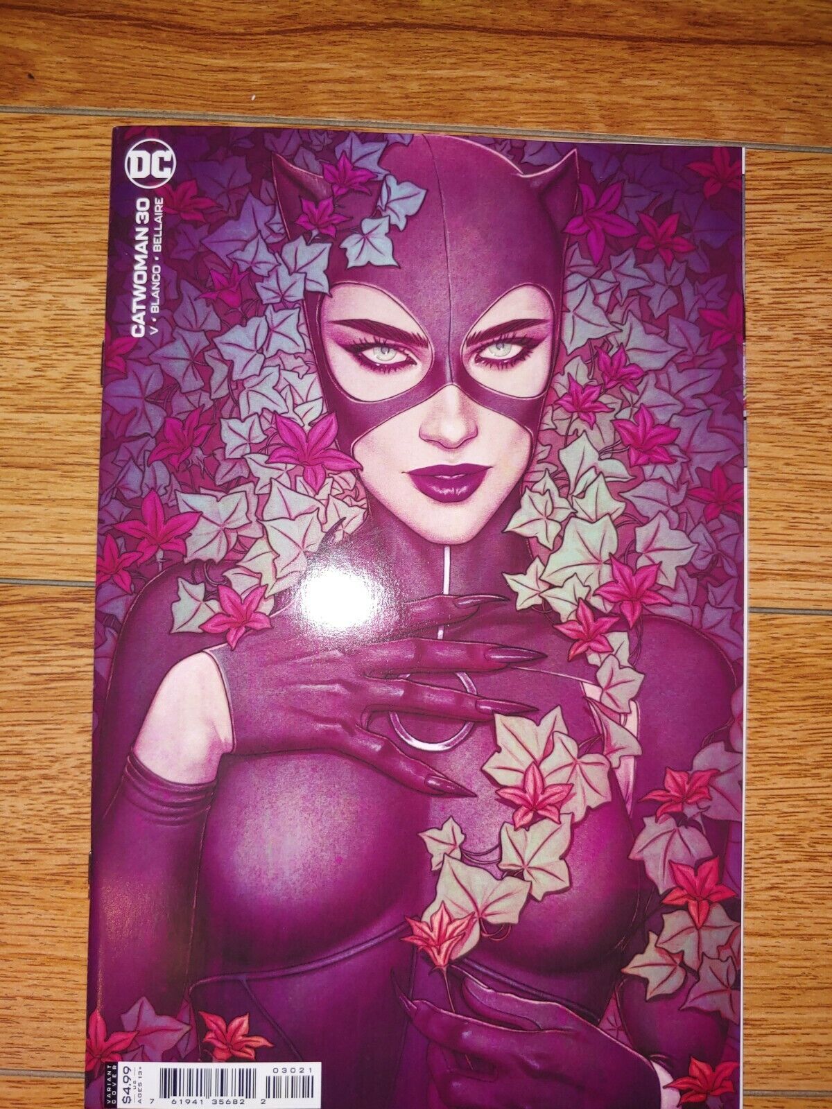 CATWOMAN #30 COVER B JENNY FRISON CARD STOCK VARIANT VF/NM 2021 DC HOHC 