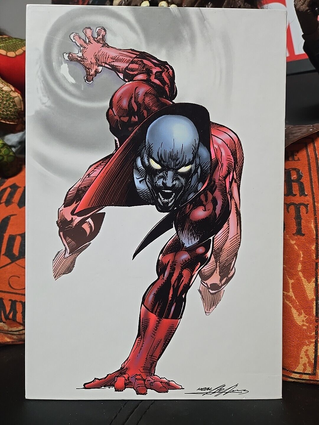 DEADMAN HC SLIPCASE SIGNED BY NEAL ADAMS AND ARNOLD DRAKE 