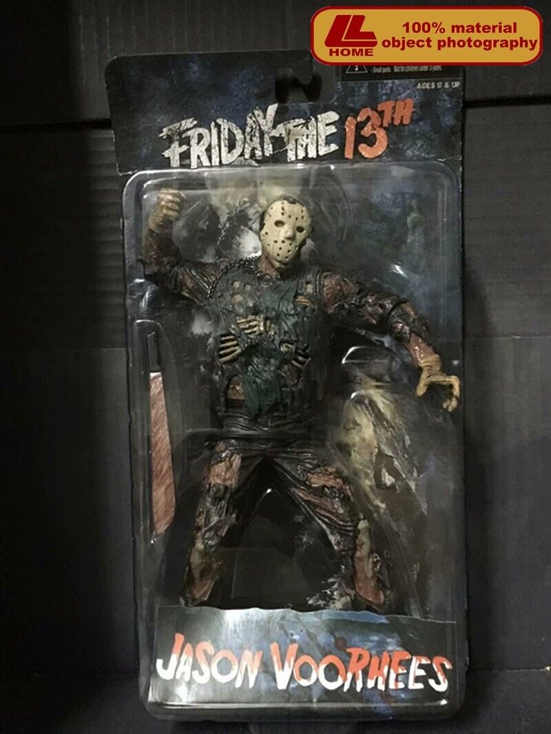 Anime Neca Friday the 13th Classic Icons Jason Voorhees Figure Statue Toy Gift