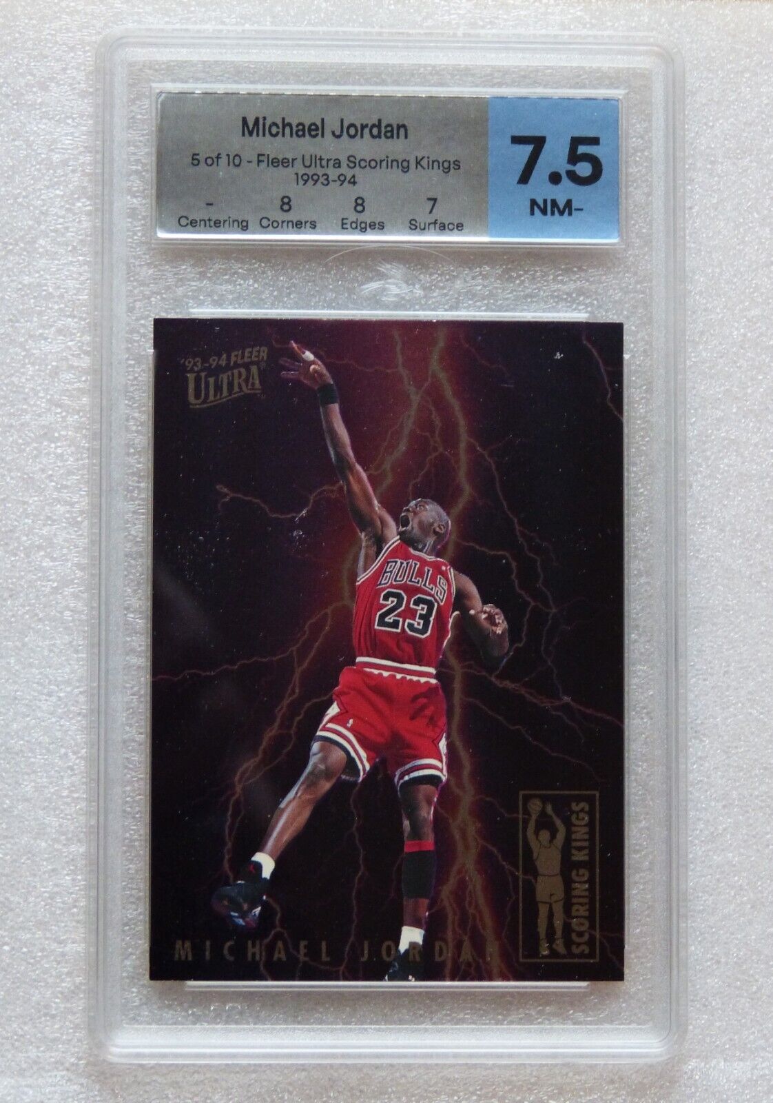 1993-94 Michael Jordan Ultra - Scoring Kings #5 BGS MTG 7.5