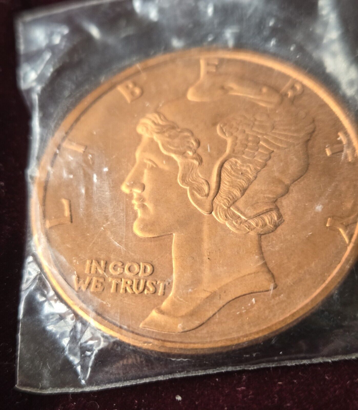 2011 Morgan 1oz AVDP .999 Fine Copper Coin