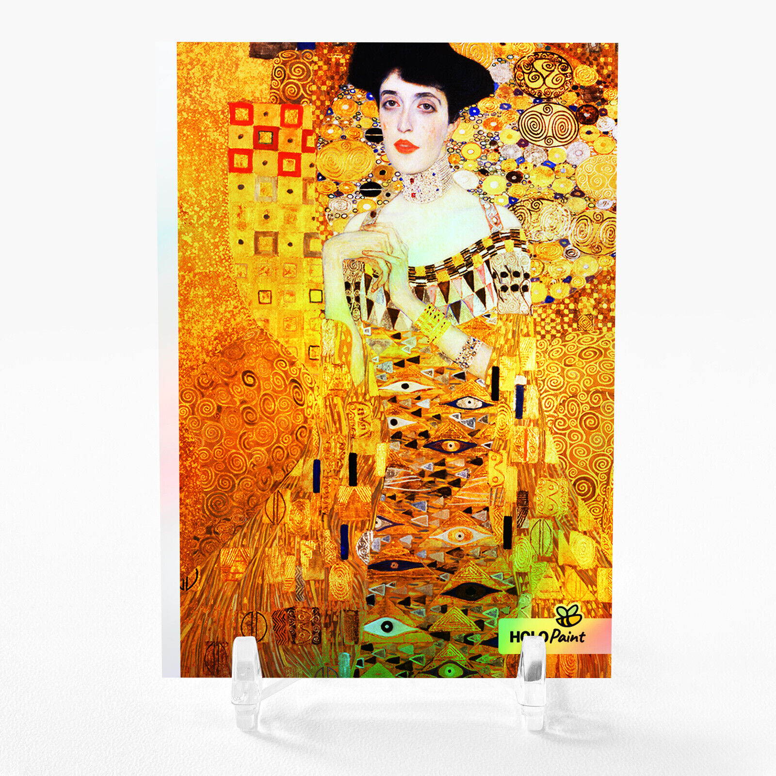 ADELE BLOCH-BAUER I (Lady in Gold) Gustav Klimt Holo Card 2023 GleeBeeCo #ALGS