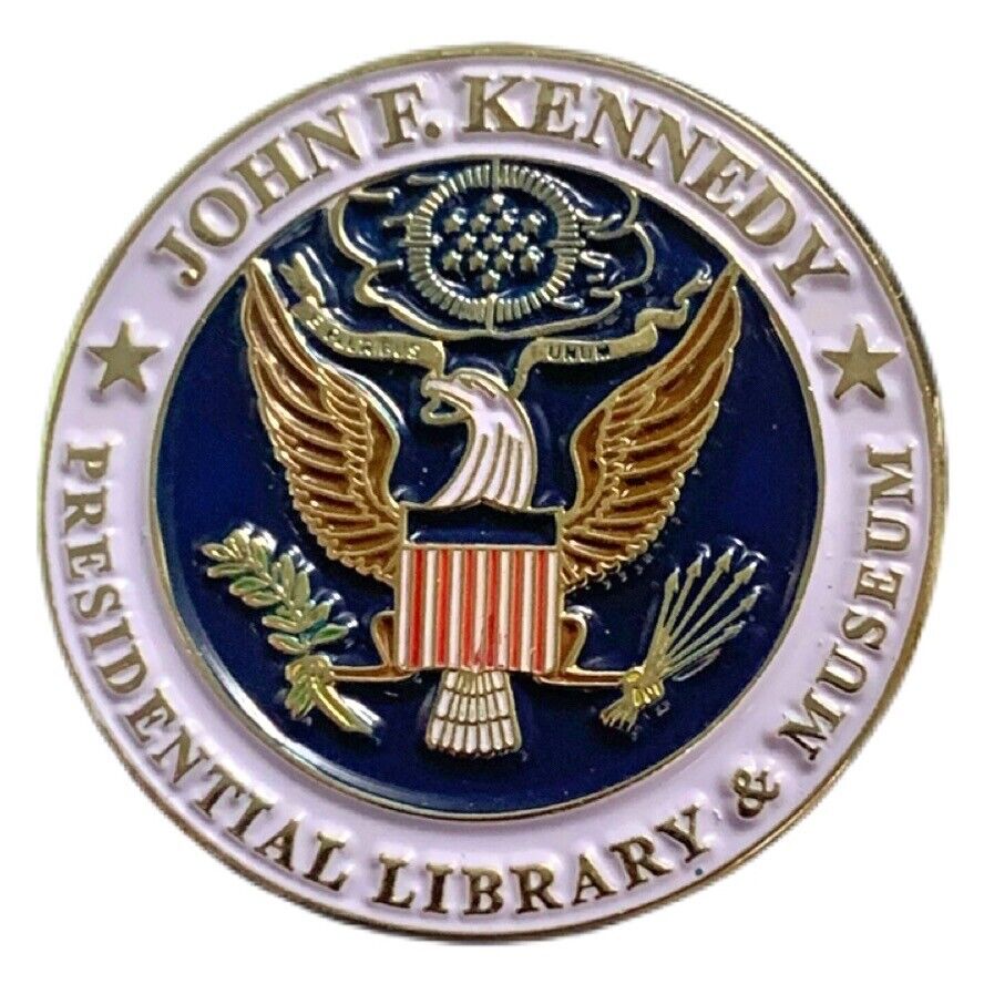John F. Kennedy Presidential Library & Museum Travel Souvenir Pin