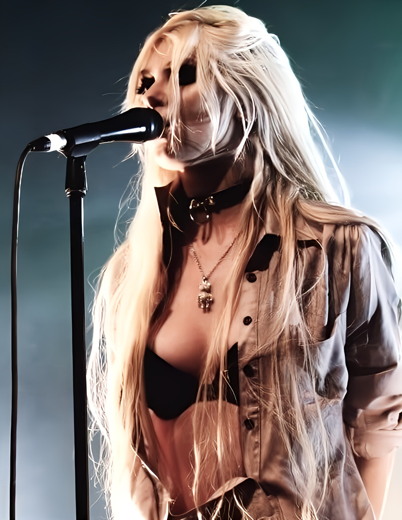 Taylor Momsen | 8.5 X 11 in Glossy Photo | Sexy Rock Singer