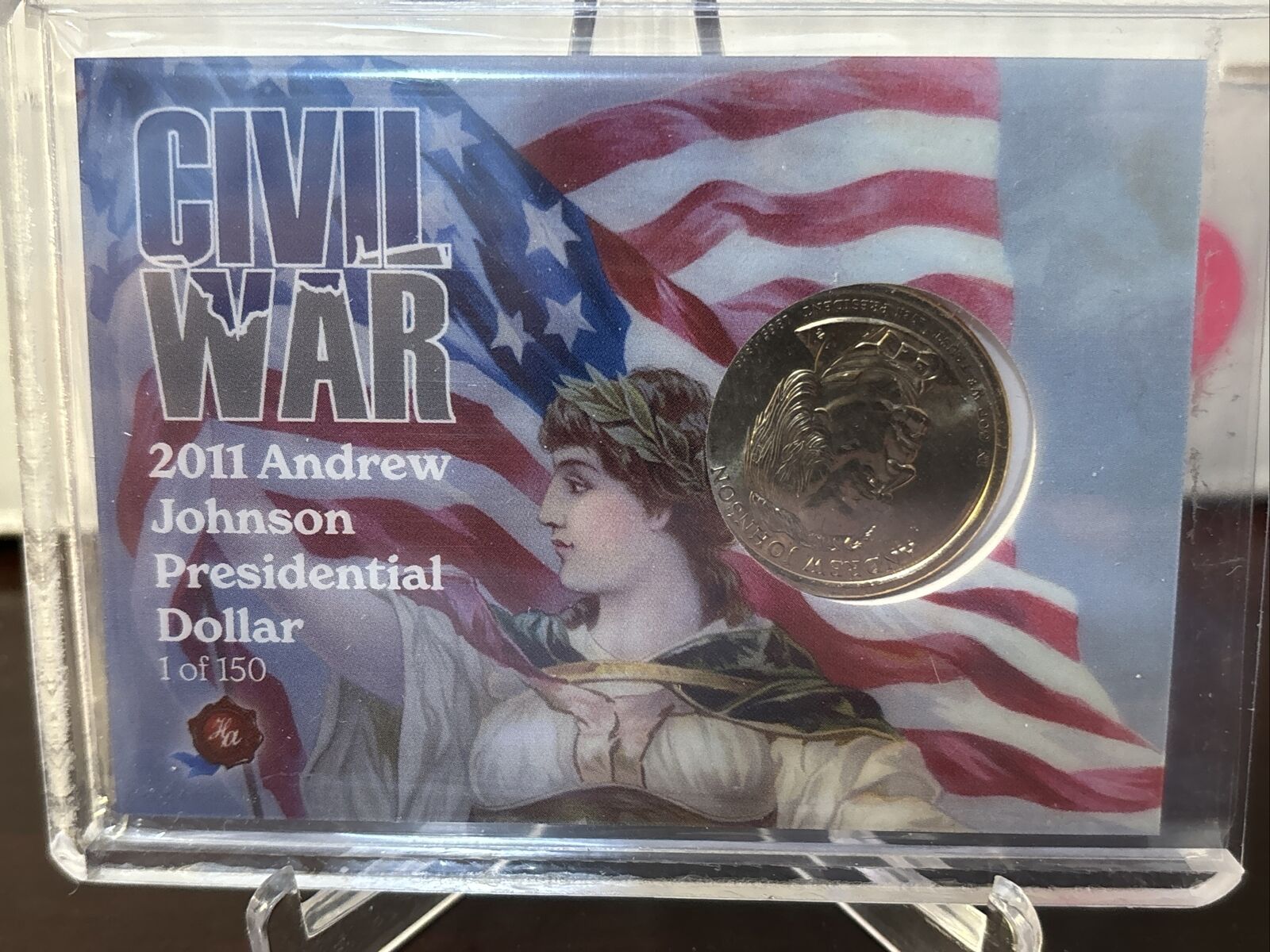 2022 Historic Auto Civil War United States Coins /150 Andrew Johnson