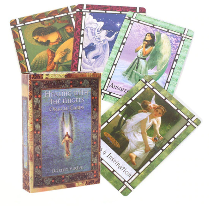 Healing With the Angels Oracle Cards New Deck of Tarot Cards