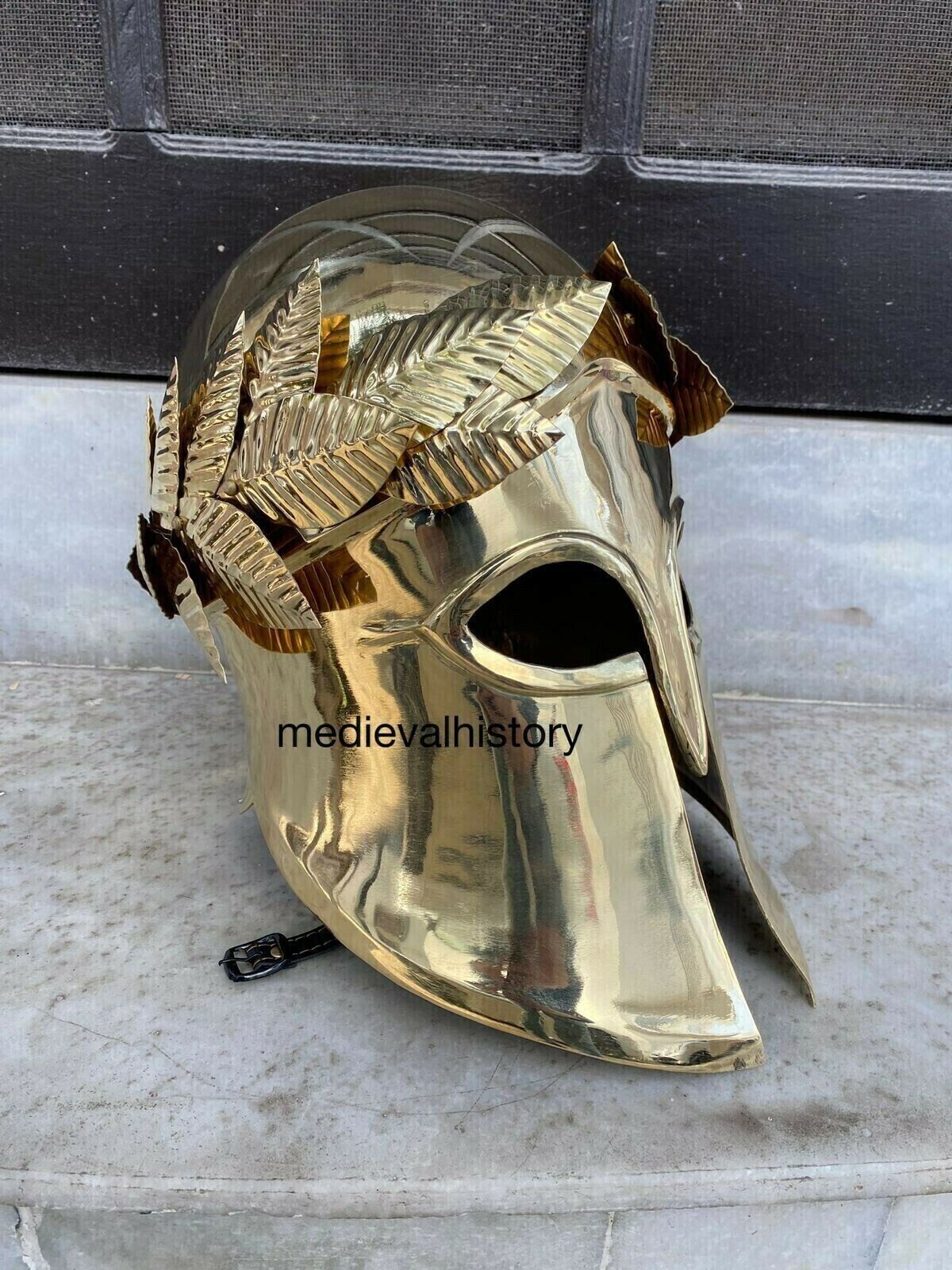 Troy Greek Achilles Trojan helmet troy movie Trojan Helmet Brad Pitt Troy Helmet