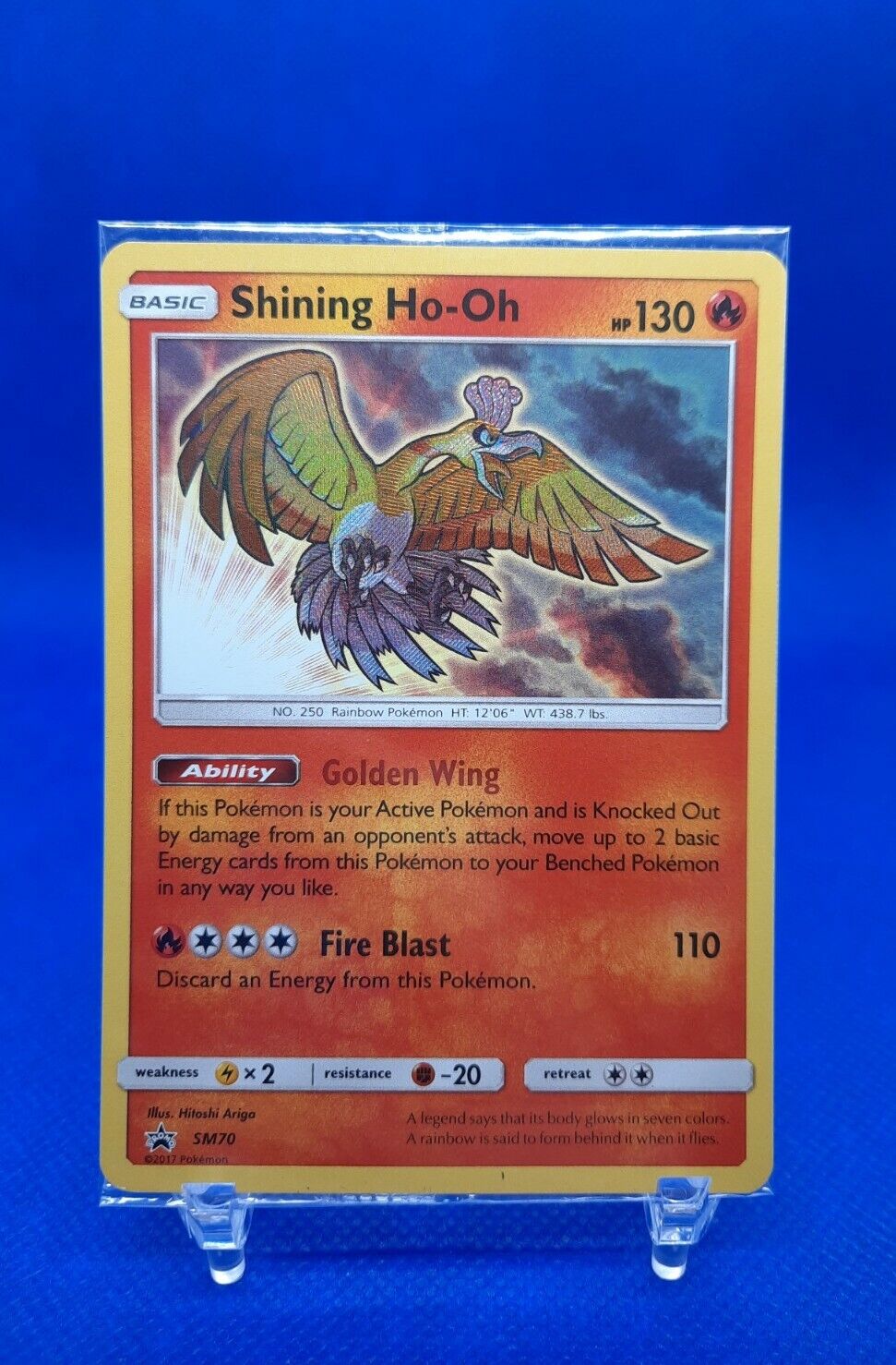 Shining Ho-Oh Promo Sm70 Pokemon Card