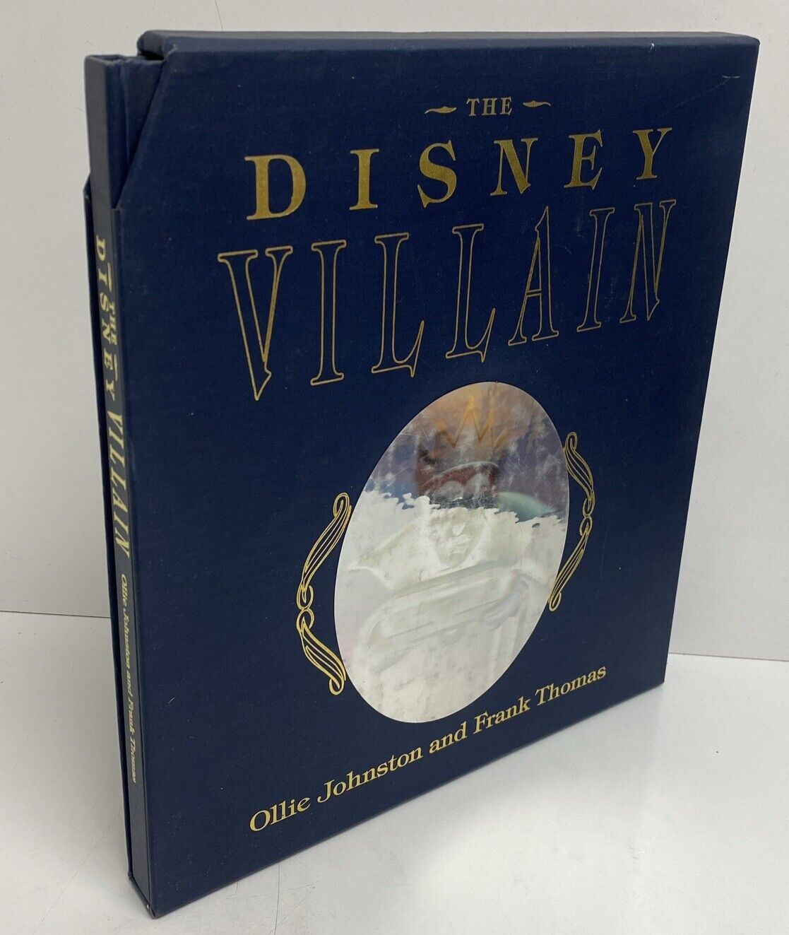 The Disney Villain SIGNED Ollie Johnston Frank Thomas numbered #5192 slipcase