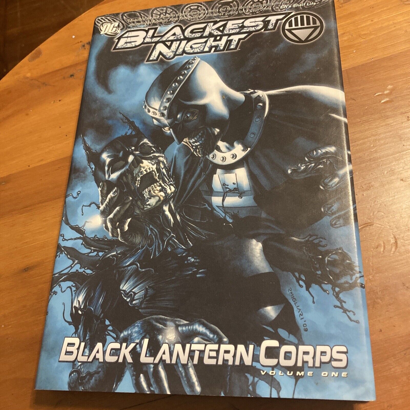 Blackest Night: Black Lantern Corps Vol. 1 - Hardcover By James Robinson - GOOD