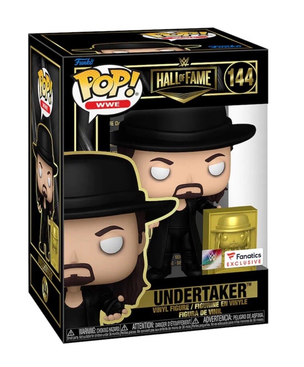 Fanatics Exclusive Funko Pop WWE Undertaker Hall Of Fame LE 5000 In Hand