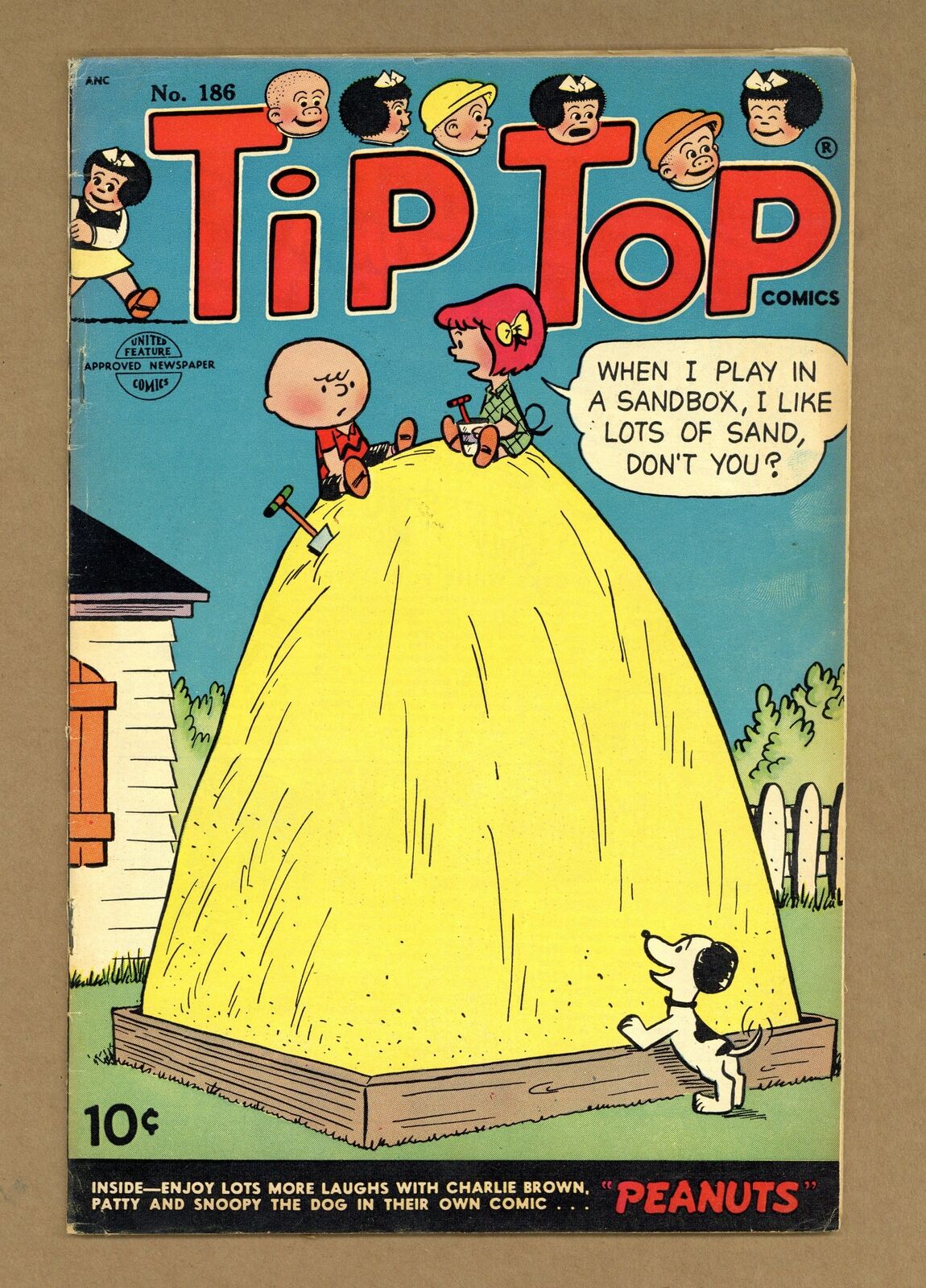 Tip Top Comics #186 VG- 3.5 1954