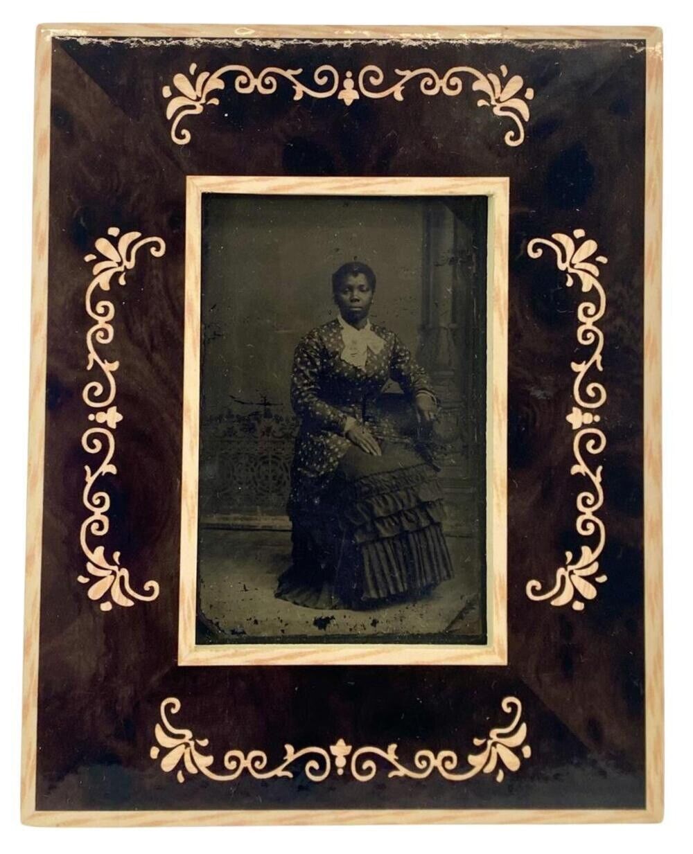Antique African American Lady Daguerreotype