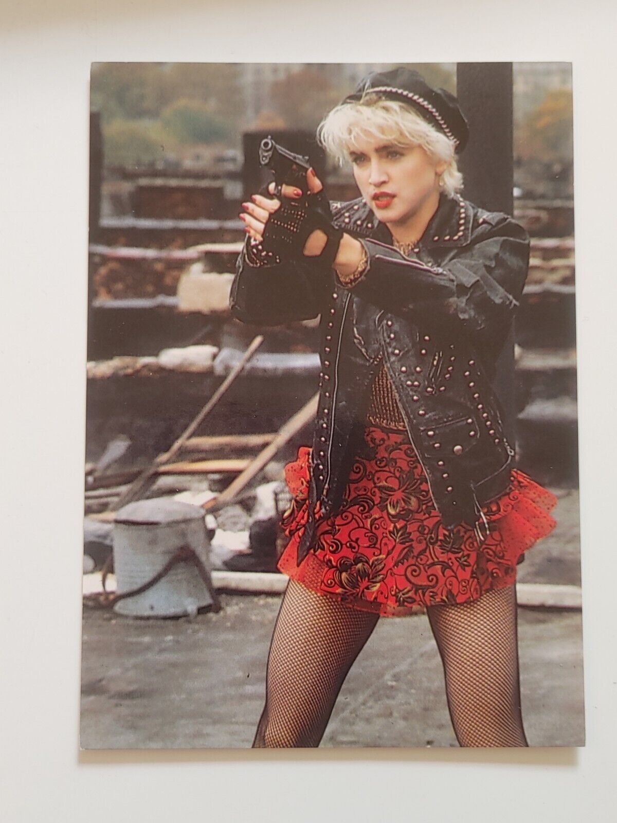 Madonna Musician Postcard Music 