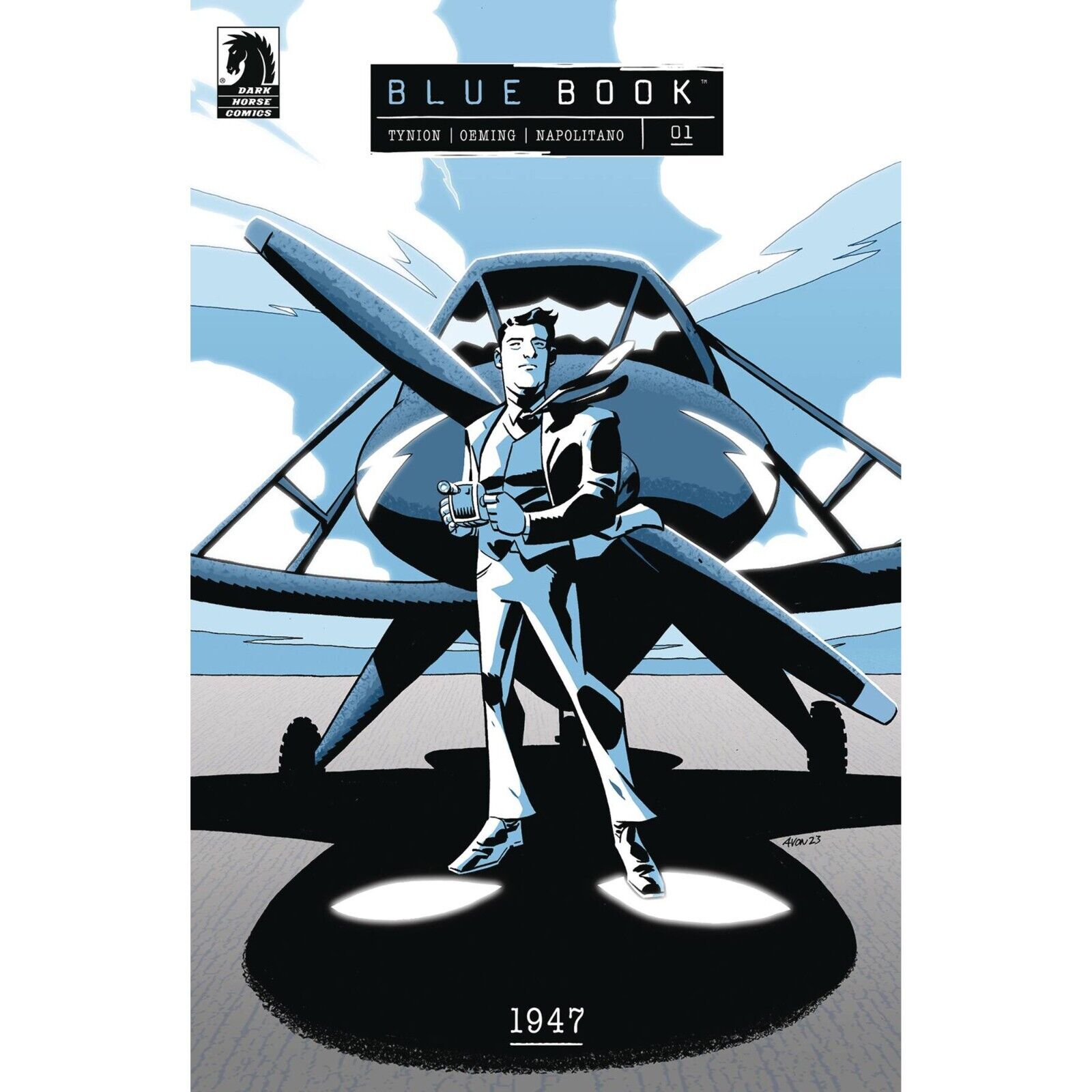 Blue Book: 1947 (2024) 1 2 3 Variants | Dark Horse Comics | COVER SELECT