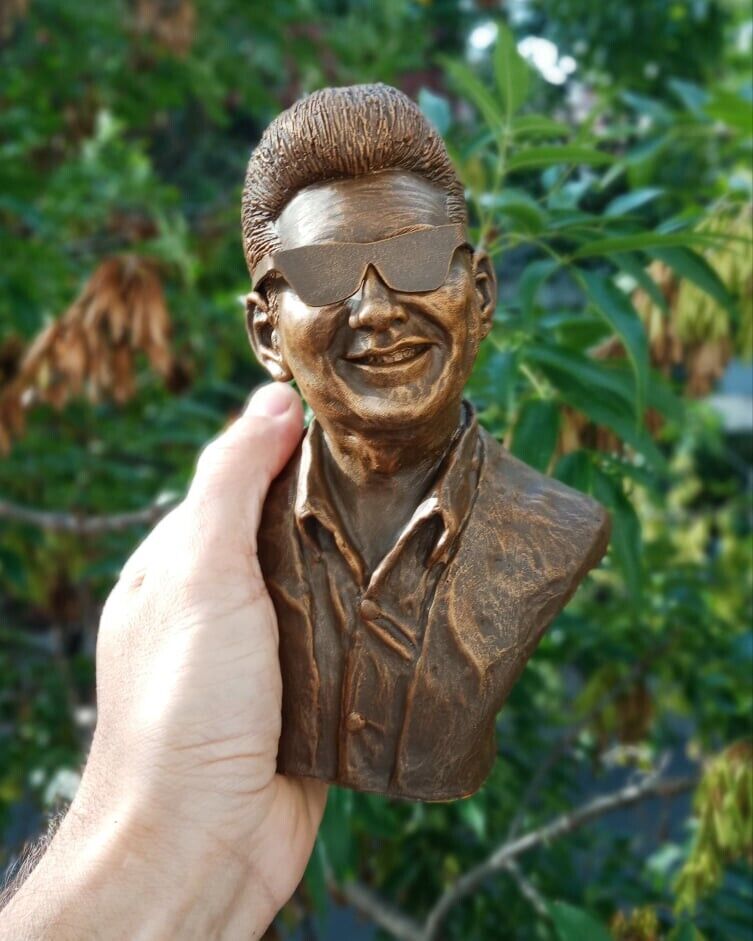 Roy Orbison Bust Sculpture Figure