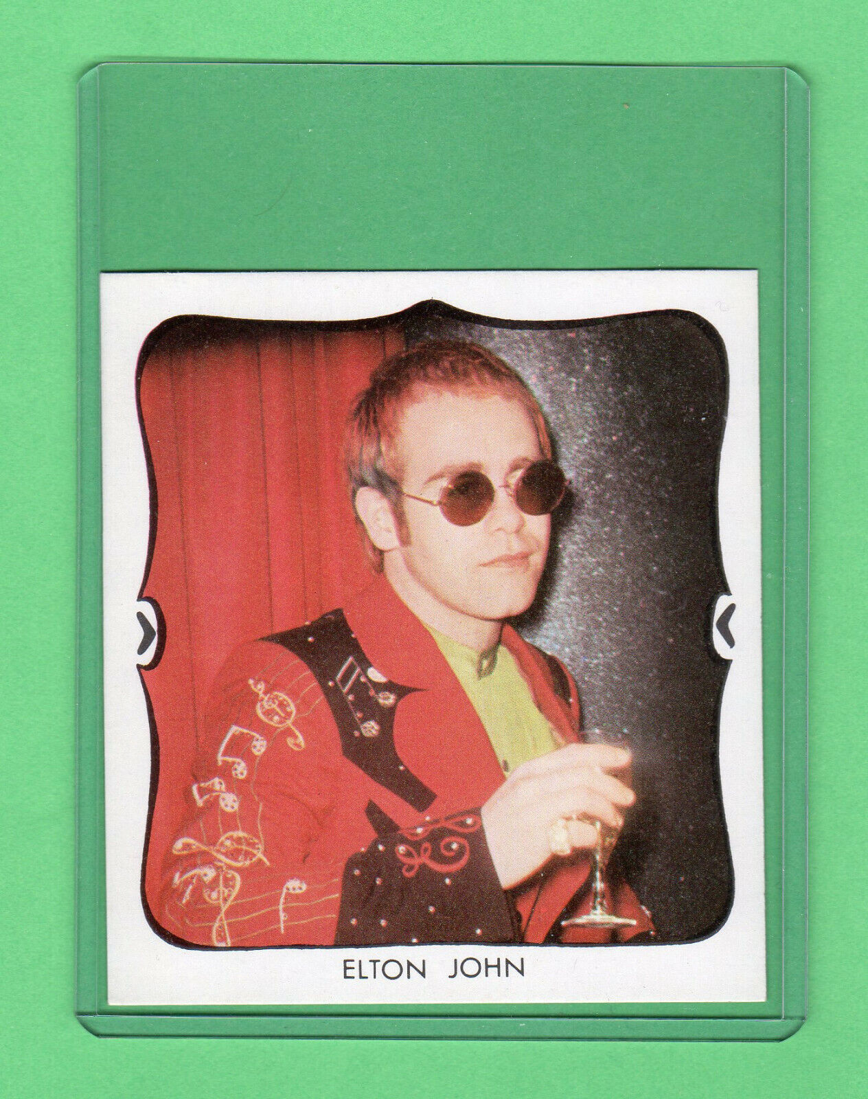 Elton John 1973 IPOP Spanish card  VERY Rare MINT