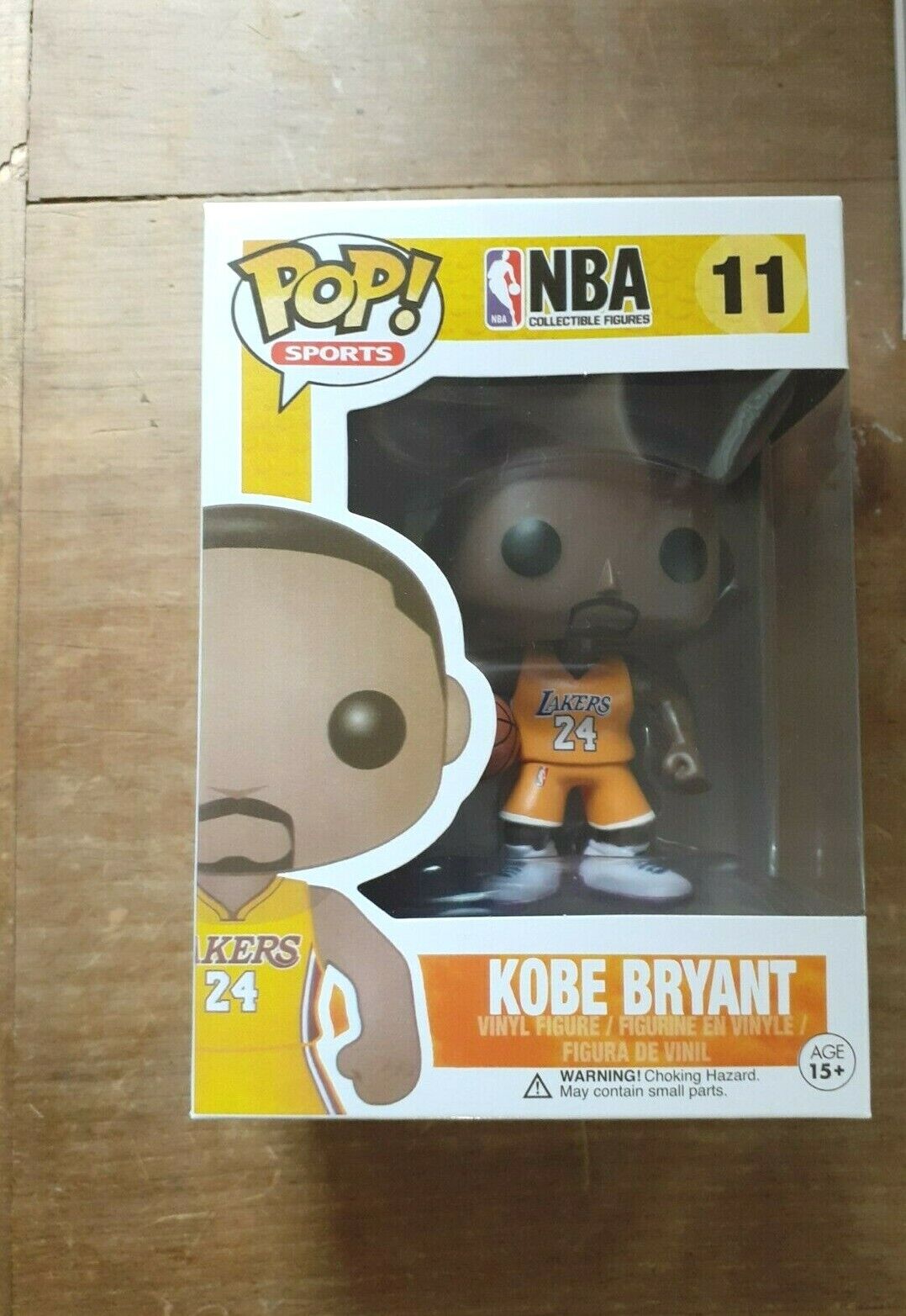 Funko Pop Kobe Bryant #11 Yellow Jersey