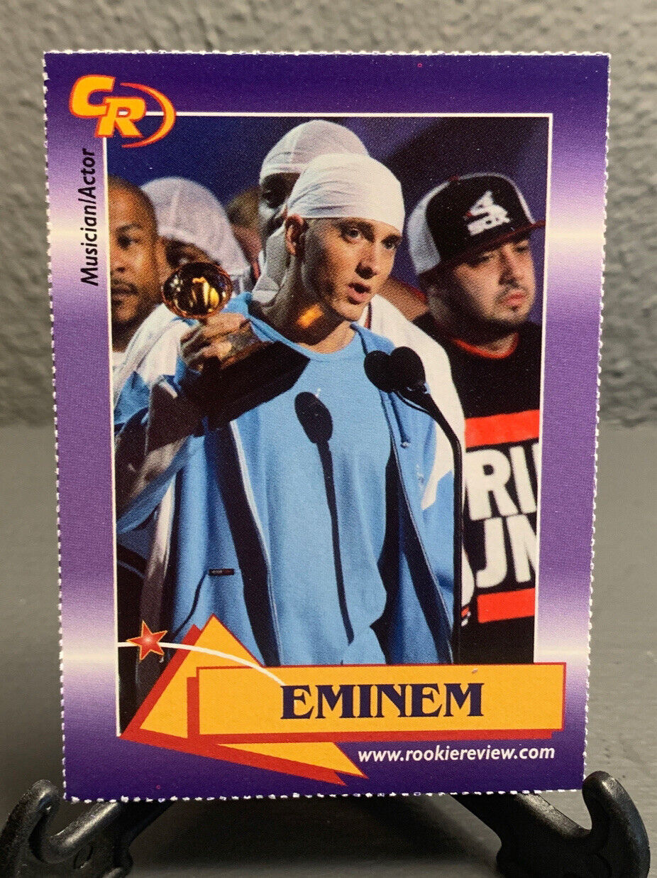 2003 Celebrity Review Eminem Rookie Card #3 Hip Hop Rap Legend RC Mint