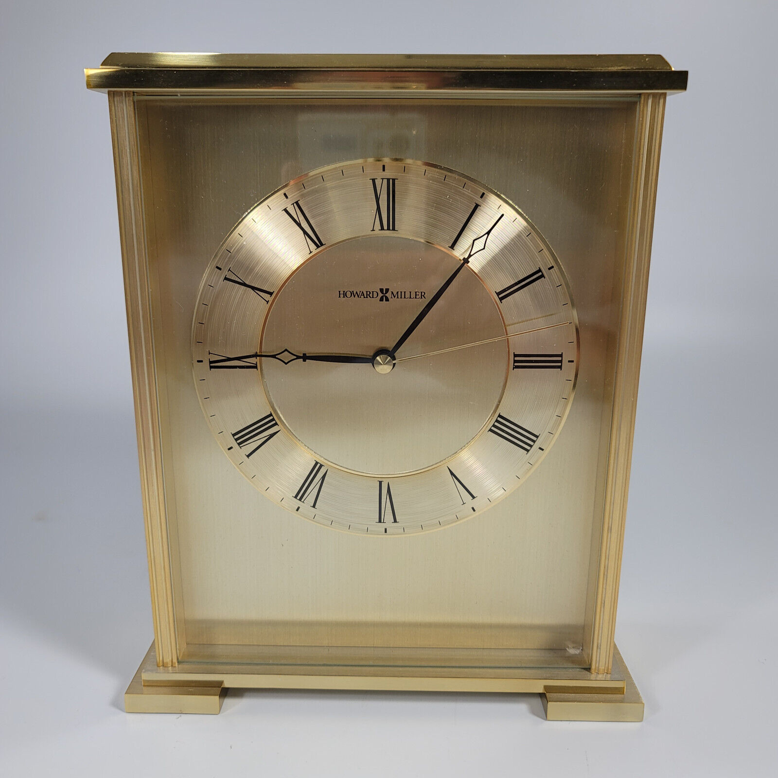 Howard Miller Exton 645-569 Brass Carriage Desk Mantel Clock Not Working D-274