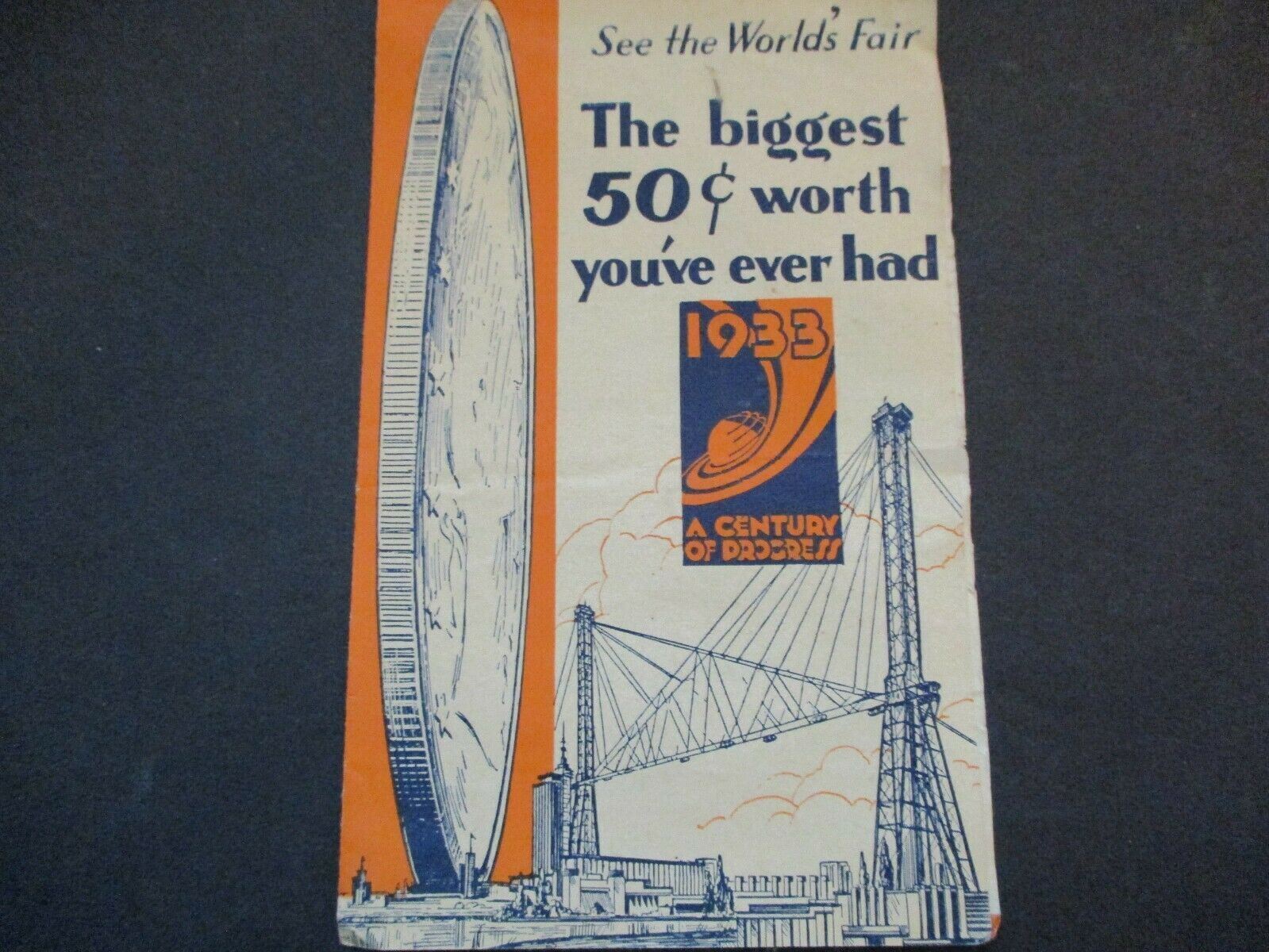 See The World's Fair The Biggest 50 cent Worth You've Ever Had brochure