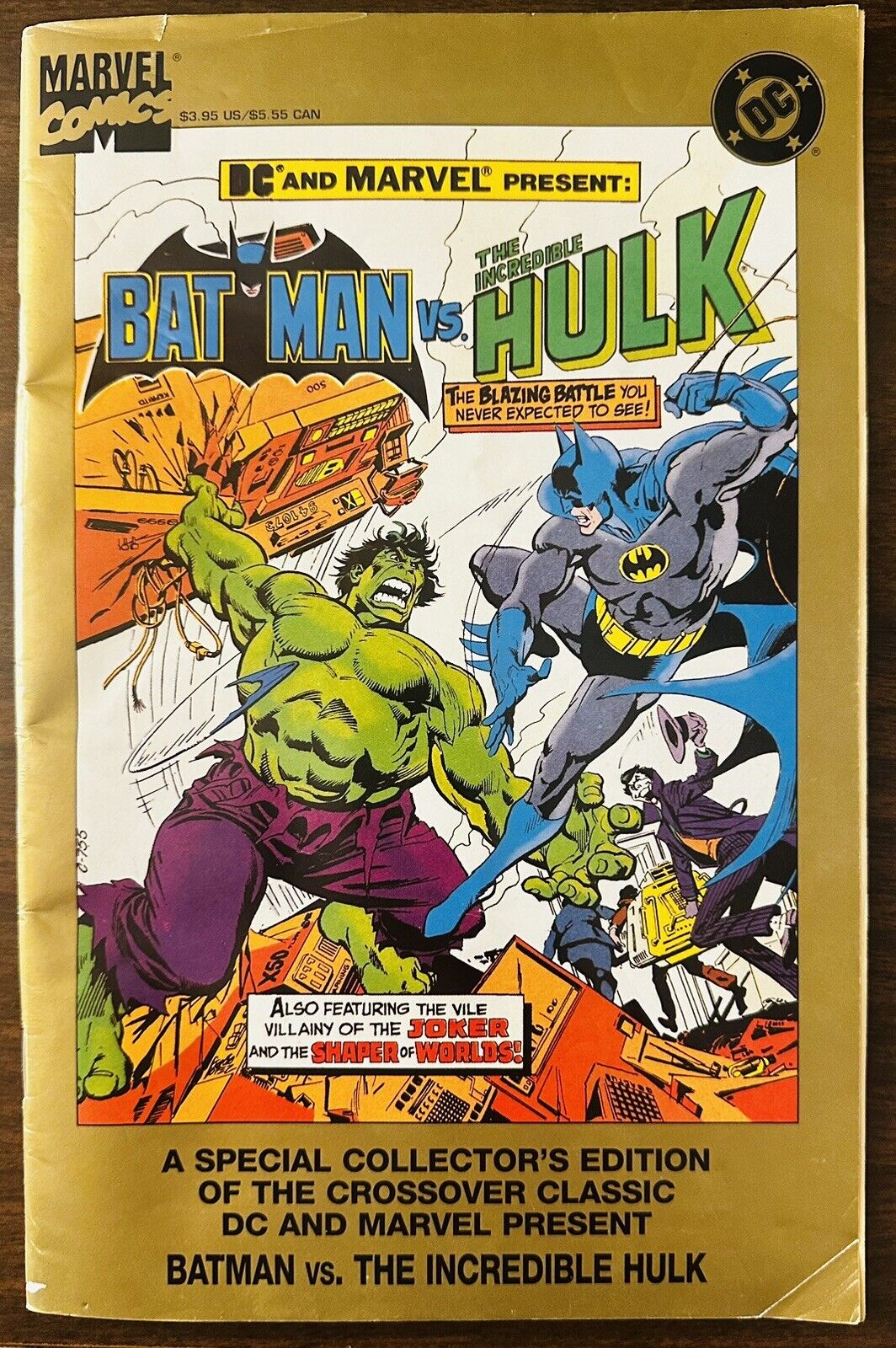 Batman vs. the Incredible Hulk 1A 1st Printing FN+ 6.5 1995