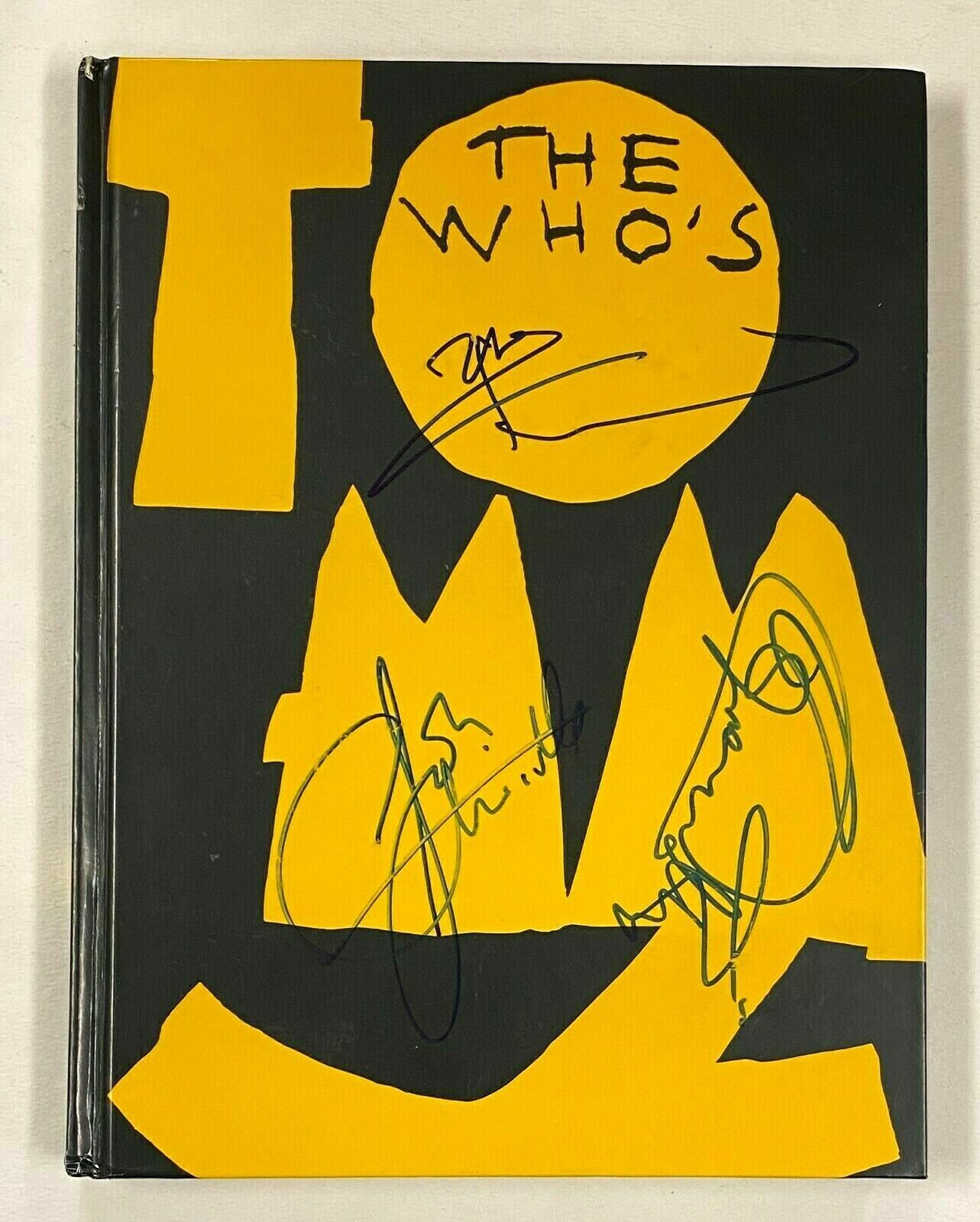 THE WHO Signed Autograph Auto Tommy Book x3 Daltrey Townshend Entwistle JSA