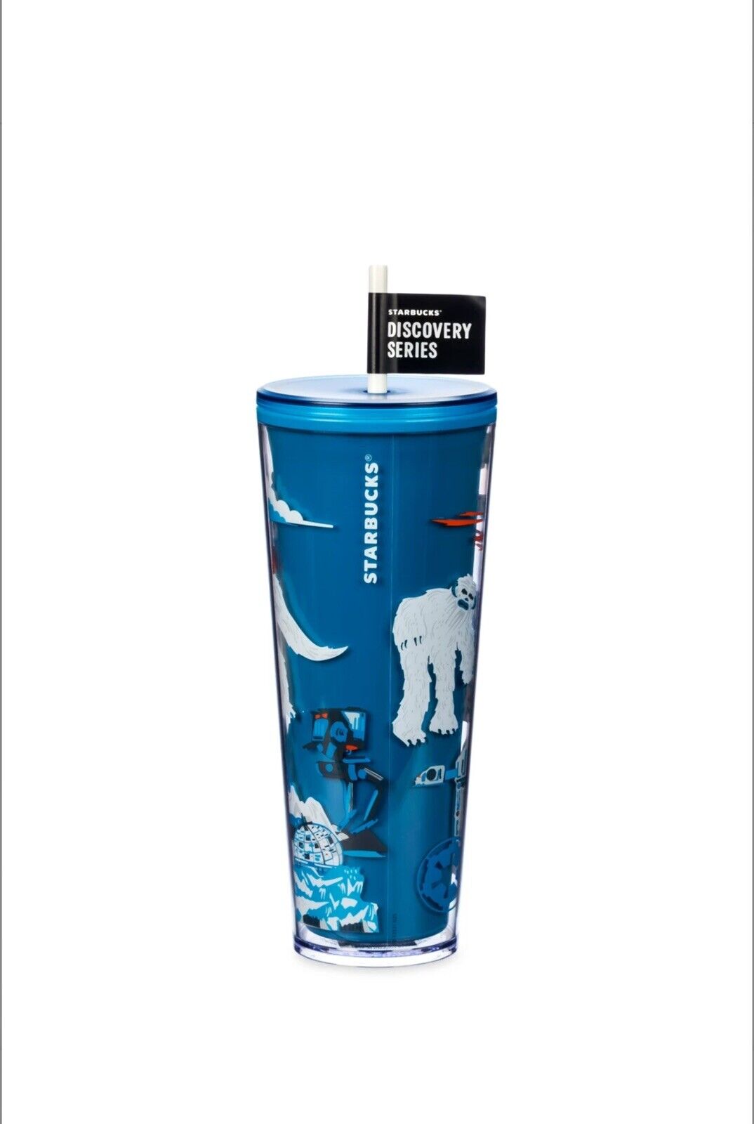 Pre-Order NEW Star Wars Hoth Starbucks Tumbler with Straw 2024 | May The 4th