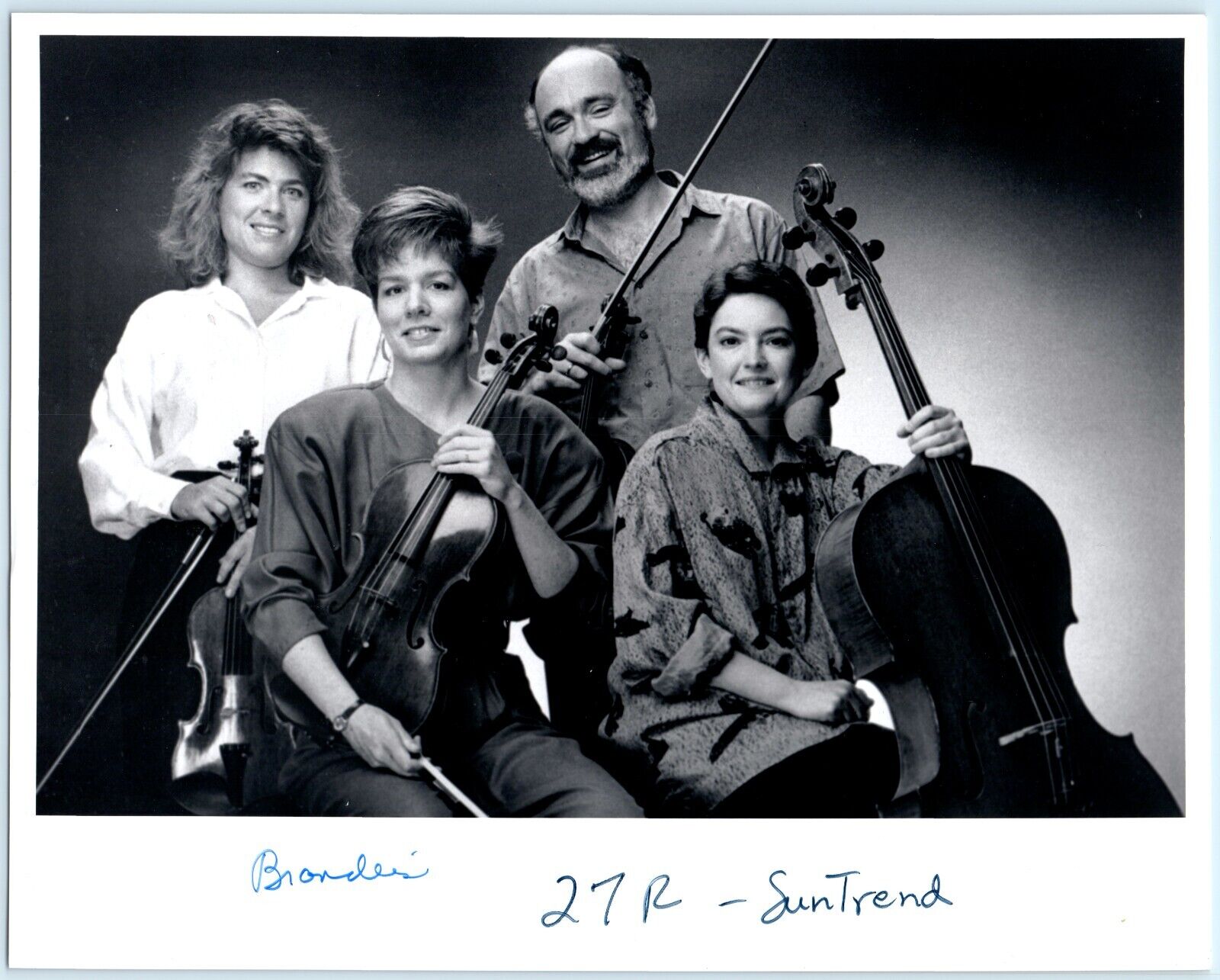 Press Photo The Lydian String Quartet Brandeis University Artists in Residence