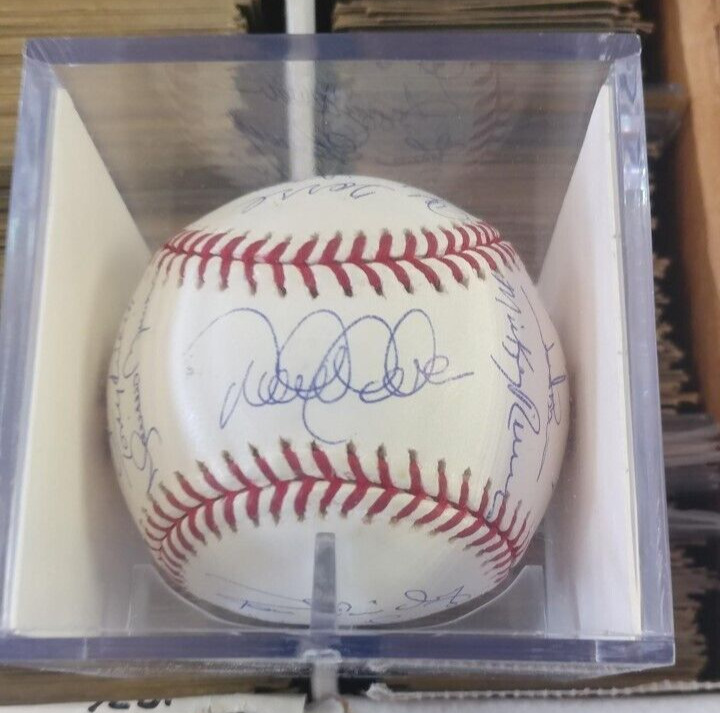 Steiner New York Yankee Greats autograph Baseball 18 signs 9 HOFers