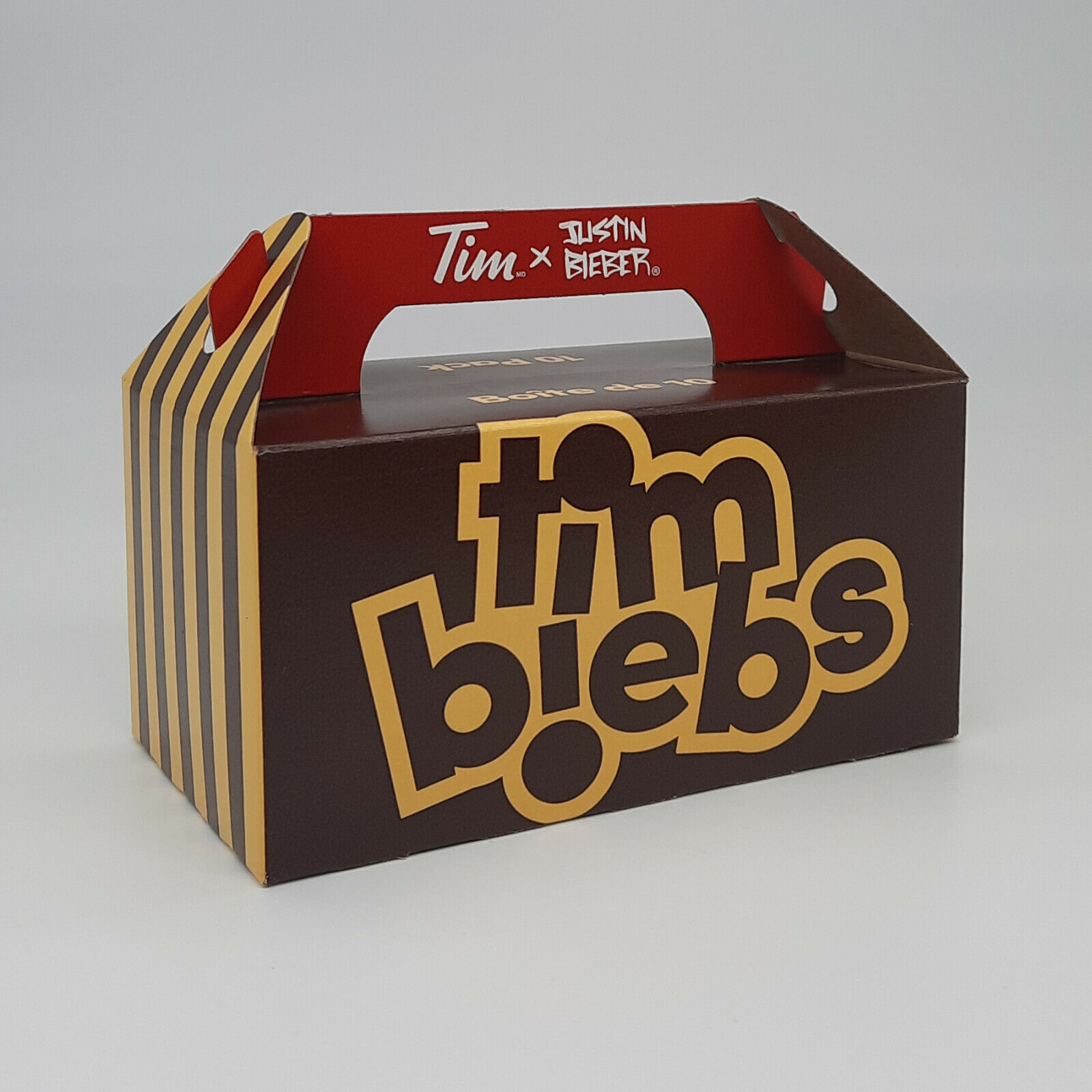 TIM BIEBS | JUSTIN BIEBER x TIM HORTONS | Tim Biebs Box | Like New