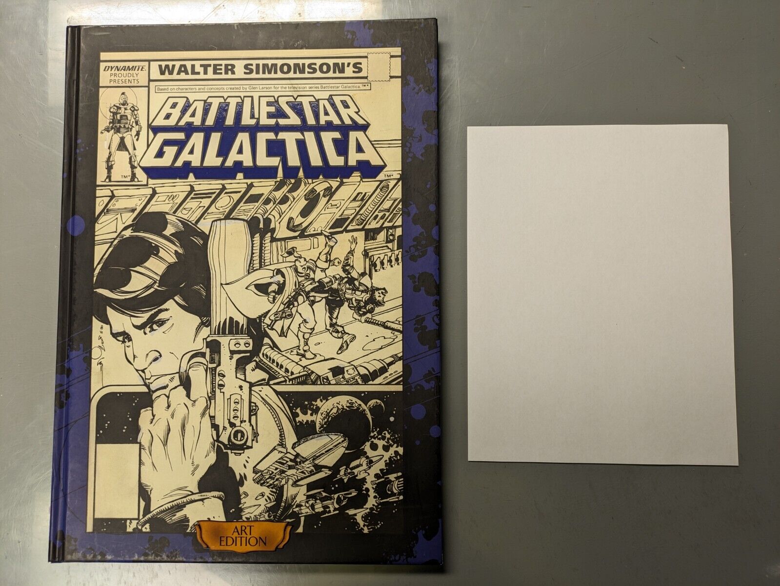 Walter Simonson\'s Battlestar Galactica Art Edition Hardcover OHC Artist 11x17