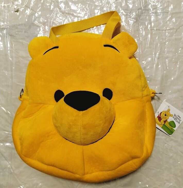 Disney Winnie the Pooh Face Type Die-Cut Bag H34 cm 13.3 inches
