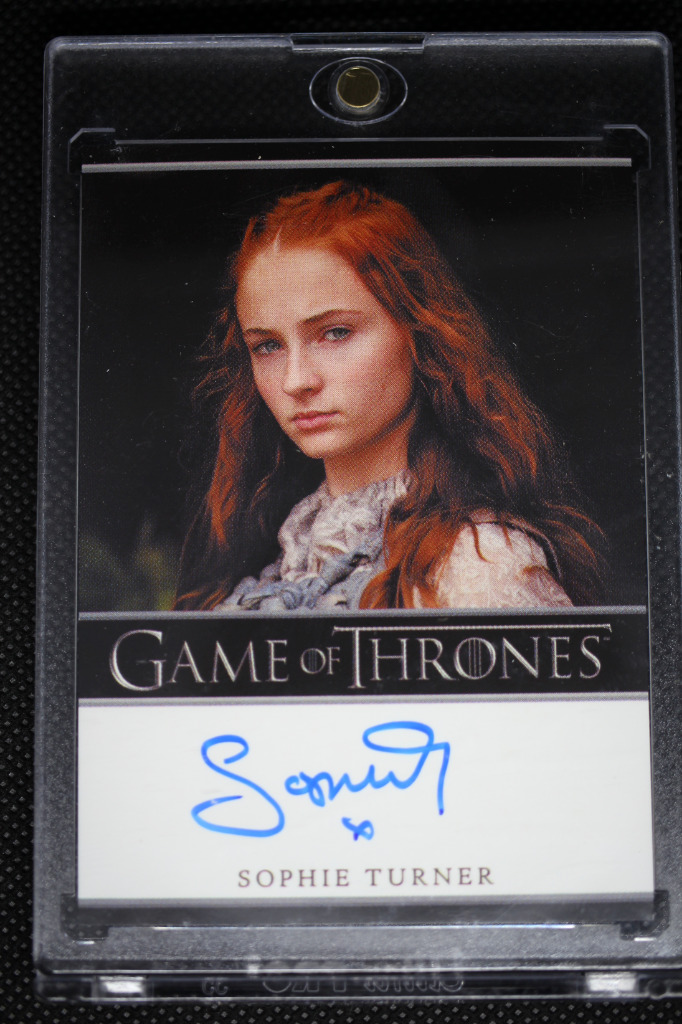 2014 Game of Thrones Season 3 AUTO AUTOGRAPH SOPHIE TURNER  SANSA STARK
